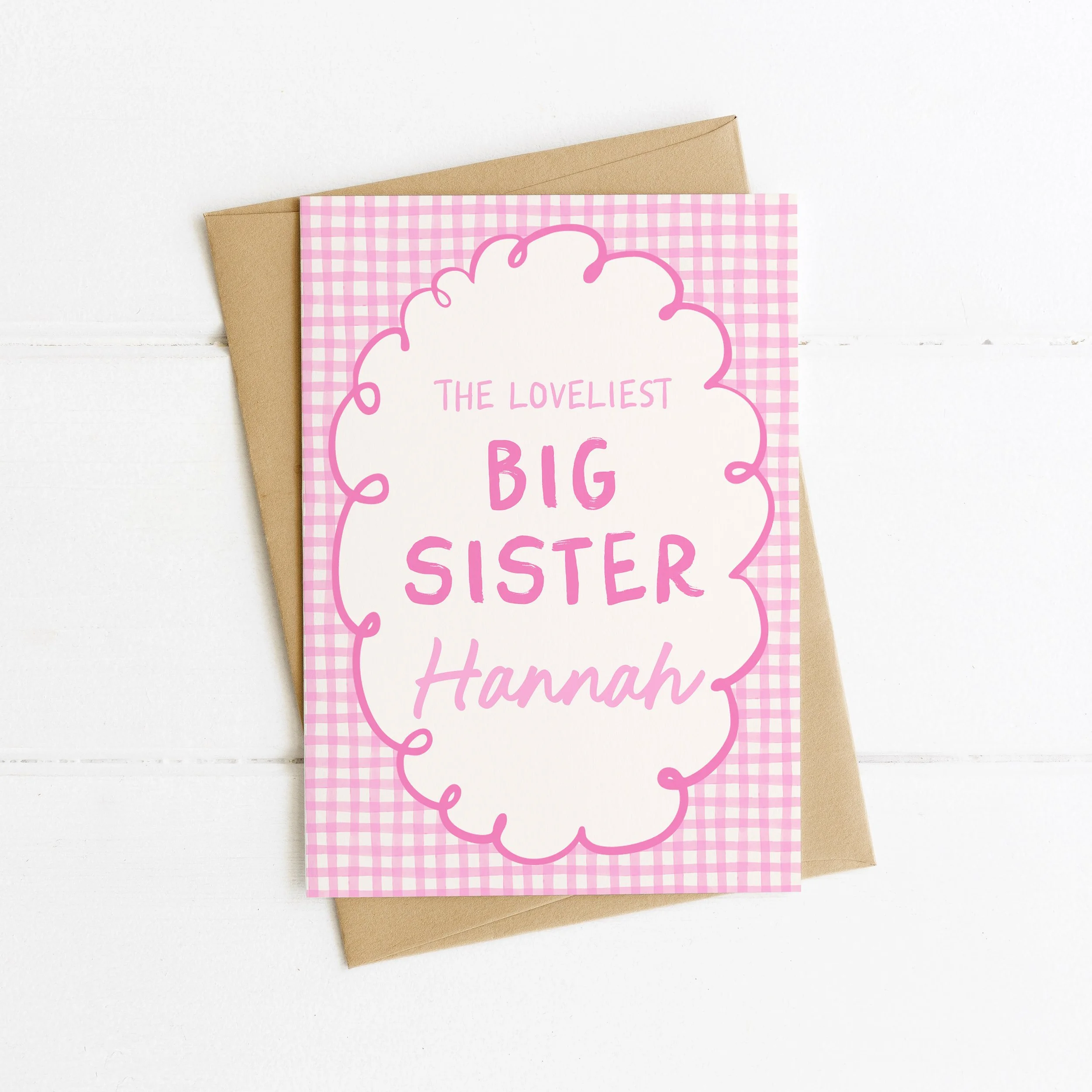 The Loveliest Big Sister - Personalised Sibling Card by Leaf Lane Studio 3.jpg