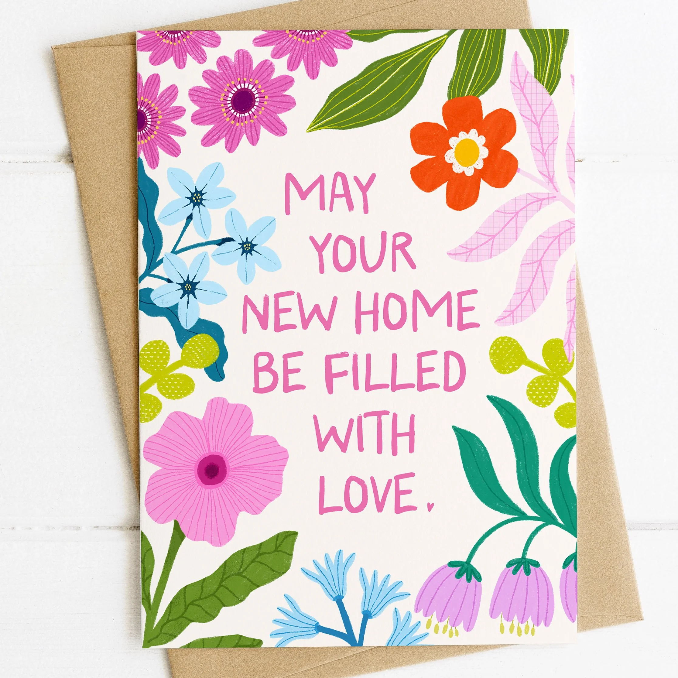 May Your New Home Be Filled With Love - Greeting Card by Leaf Lane Studio 3.jpg