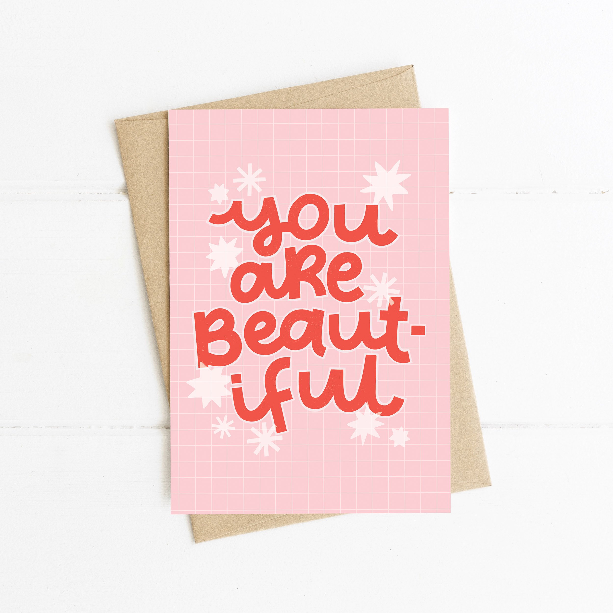 YOU ARE BEAUTIFUL CARD