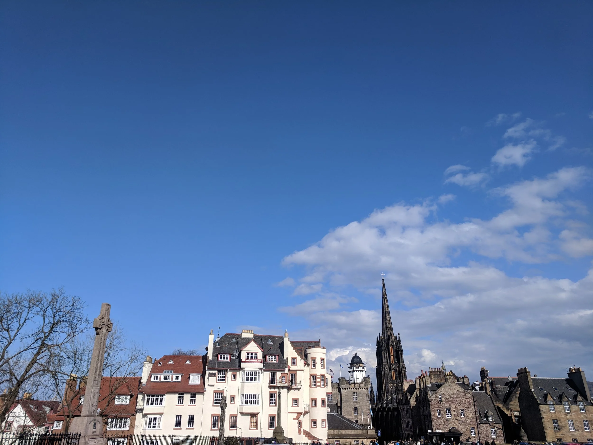 The skyline of Old Town