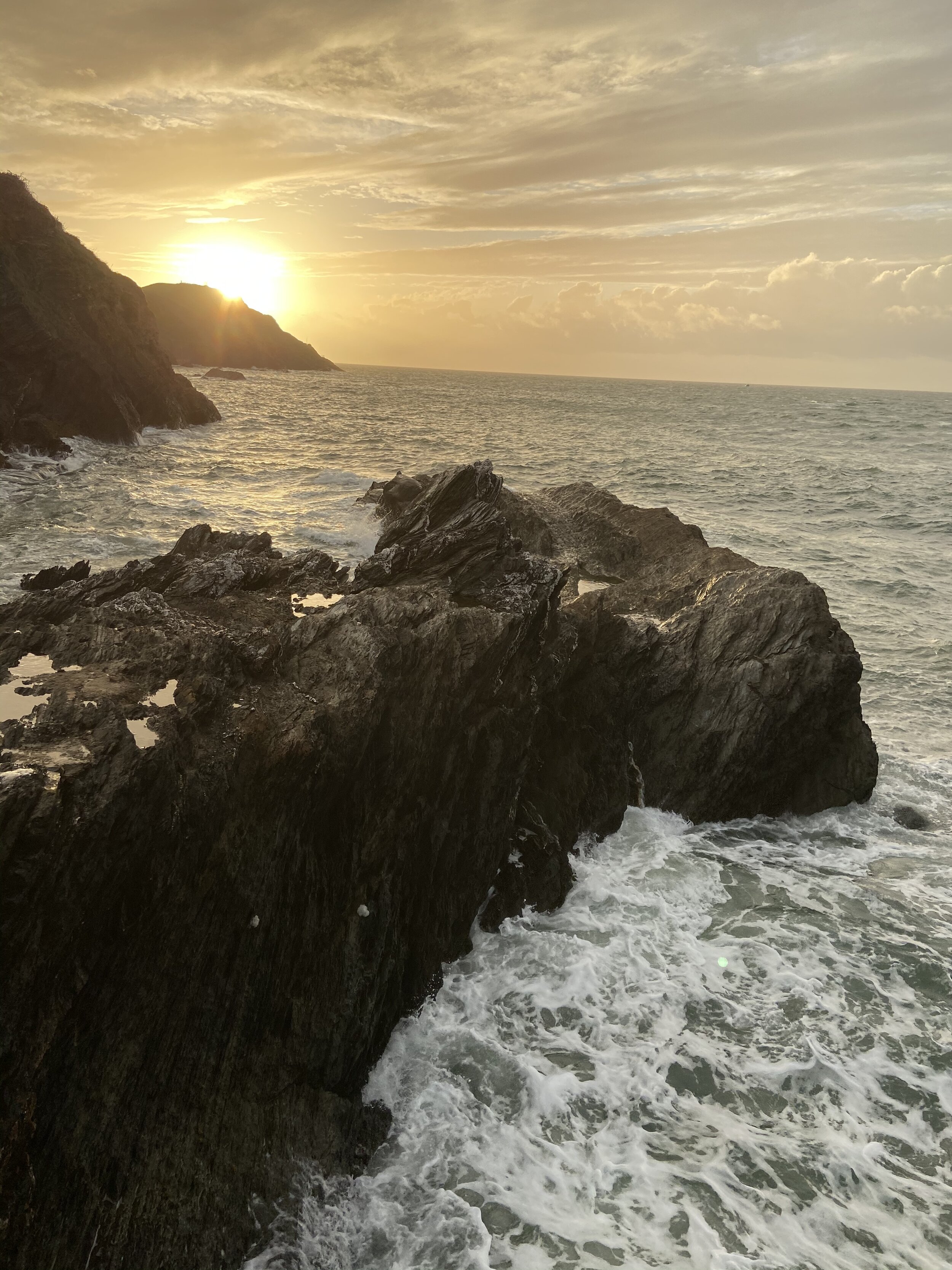 Devon Sunset shower panel