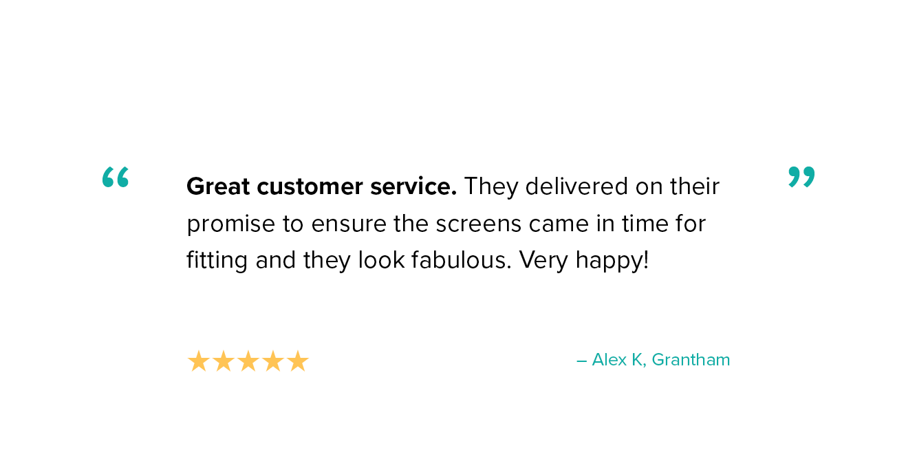 Customer review 5 - Trustpilot