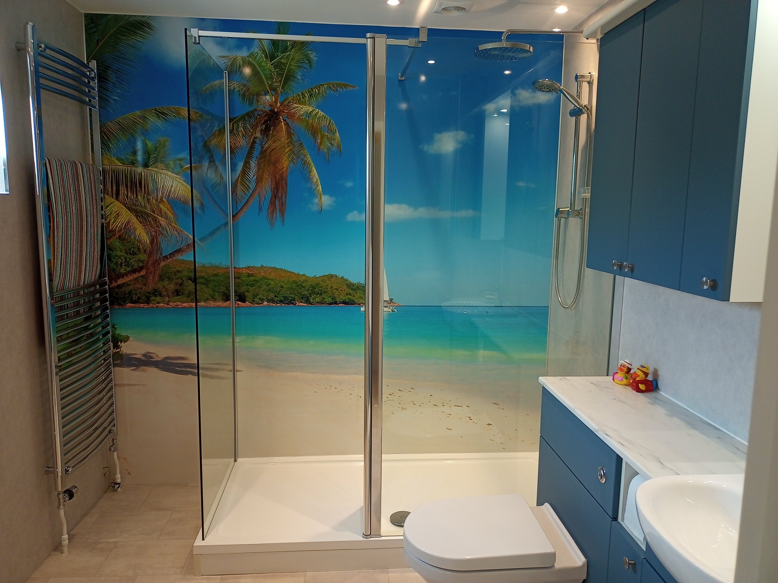 Before and After: A Bathroom transformation that proves colour changes everything