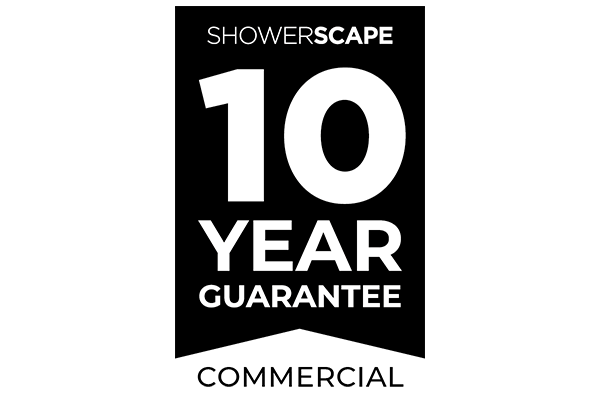 Showerscape 10 Year Commercial Guarantee logo