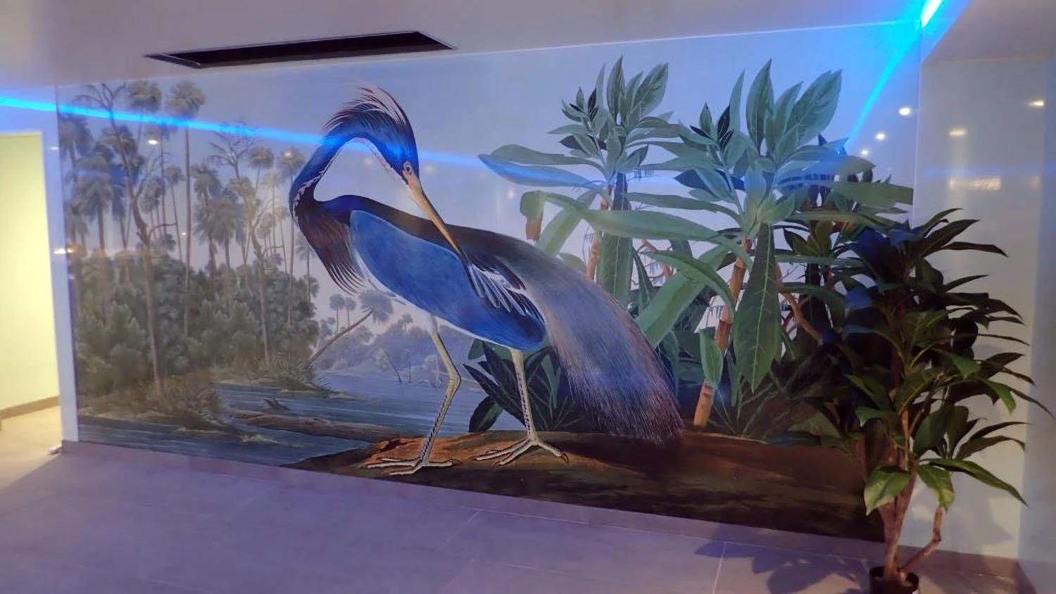 Swimming Pool feature wall — Showerscape