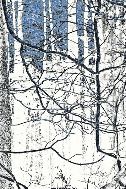Moving Towards Blue Sky. Digital Print