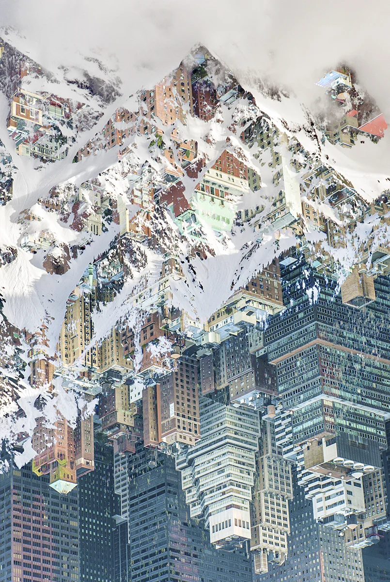 Enraciné iii, 56x38 inches, limited edition of 12