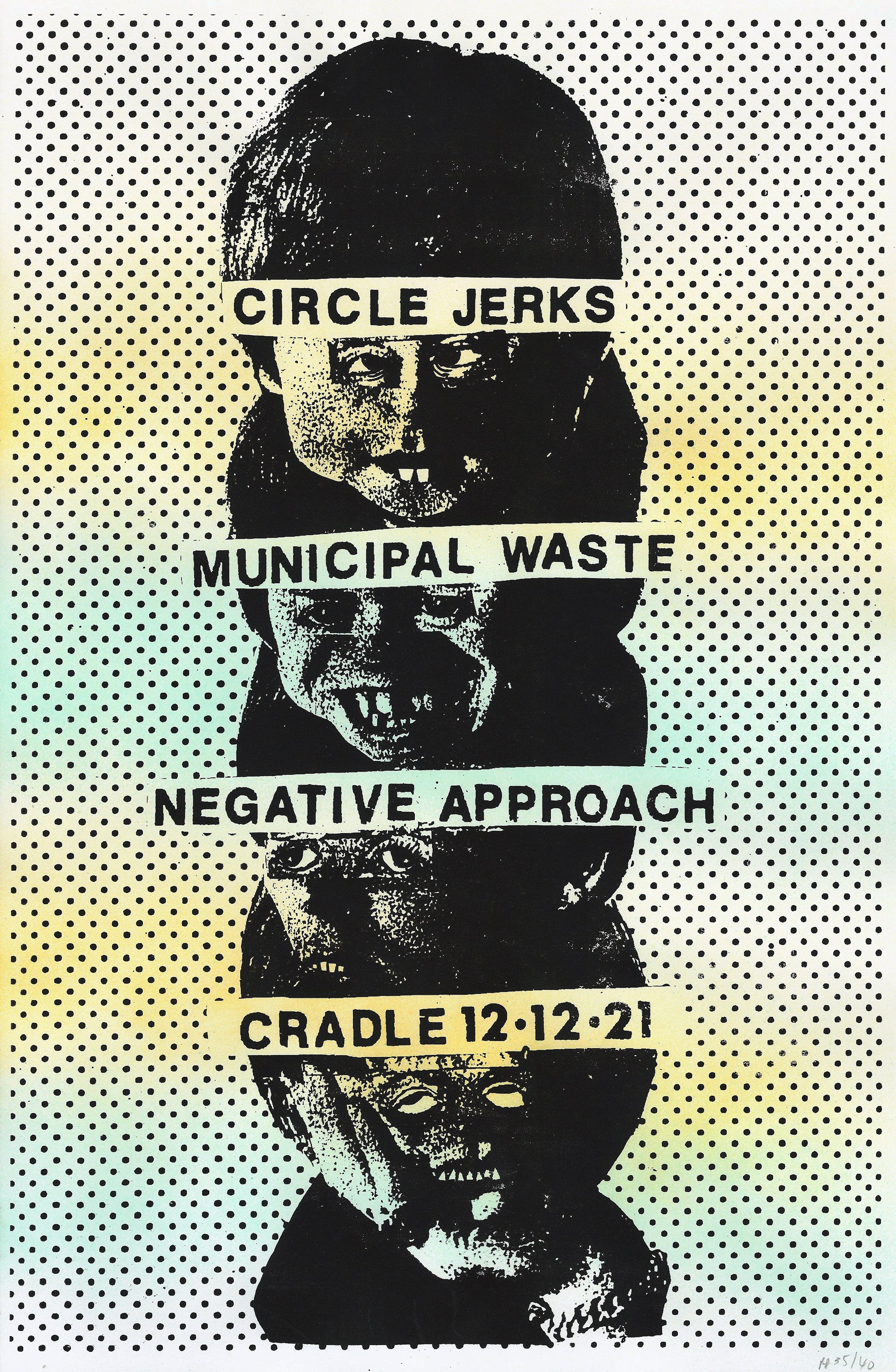 Circle Jerks - Municipal Waste - Negative Approach - 2021