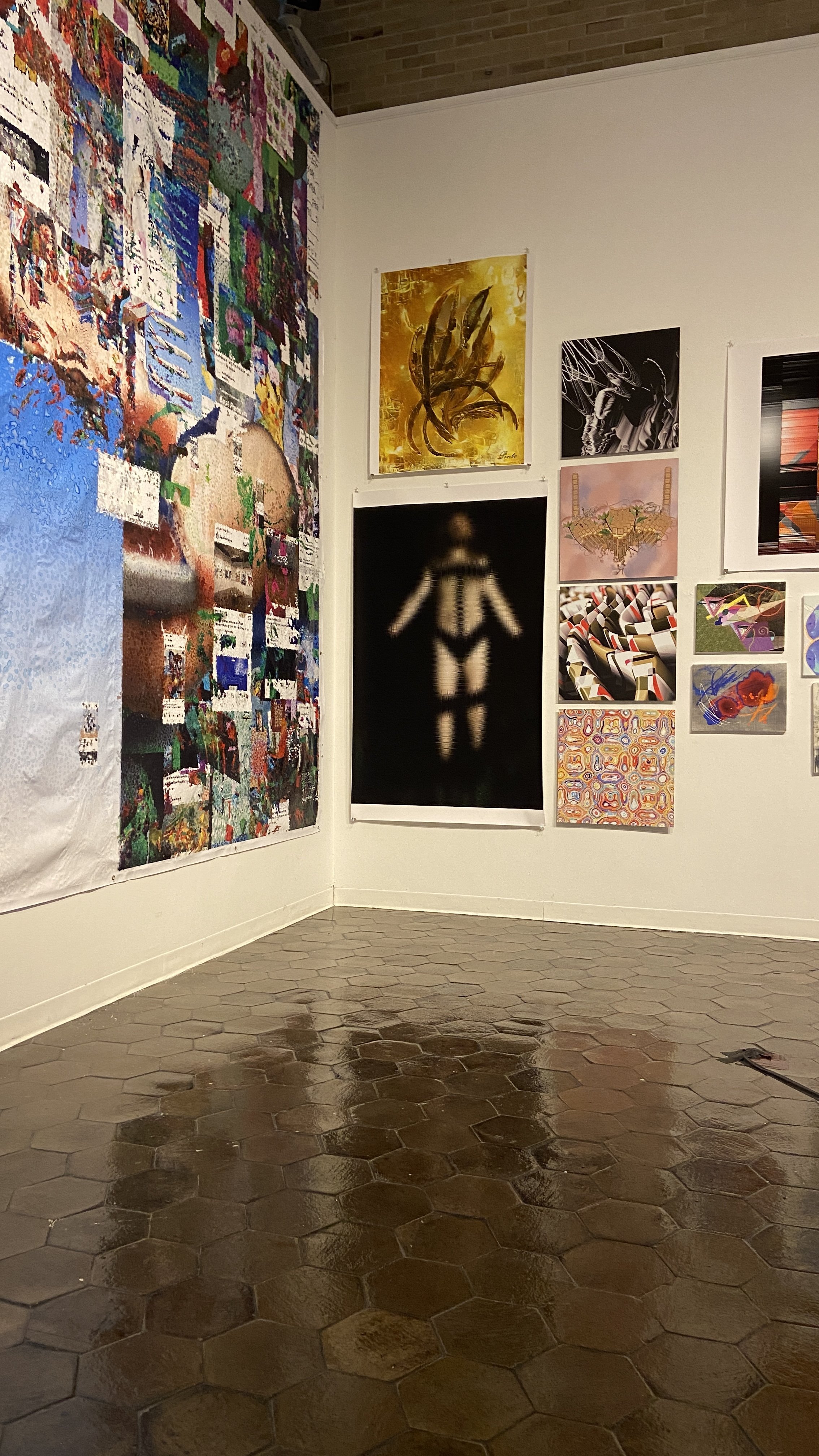 Kingsborough Art Museum "Hello Brooklyn!" / Techspressionism exhibition