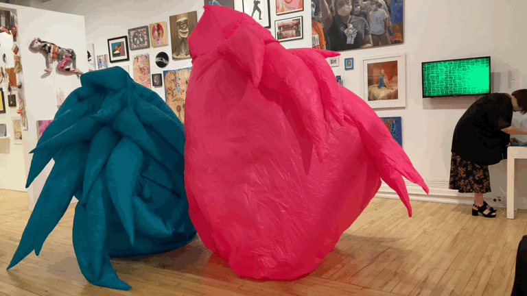  shimmer small anemones  Every Woman Biennial, La MaMa Galleria, NYC, March 16, 23, 24, 2024  