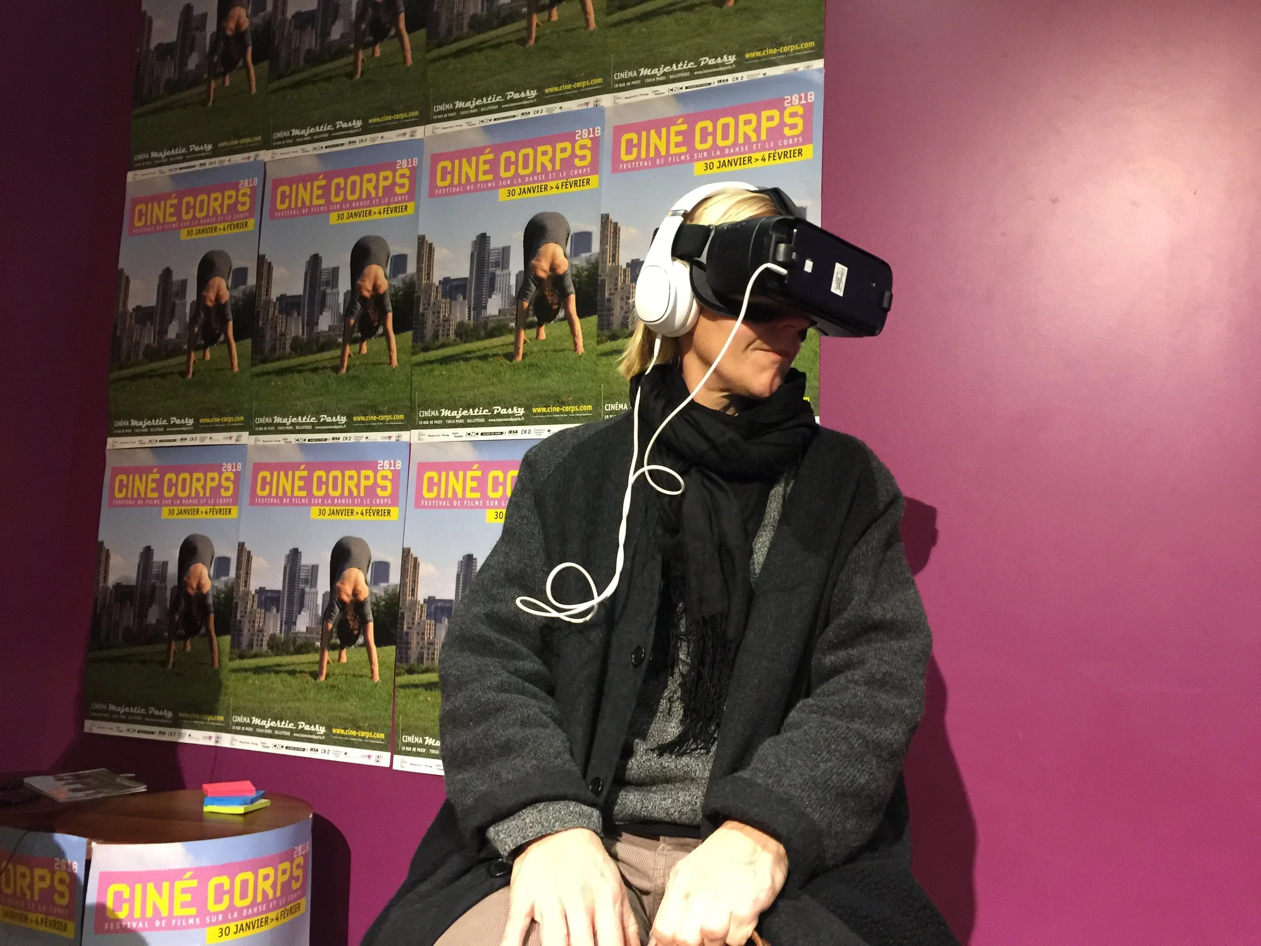  Ciné Corps VR curation Paris, France, 2019 