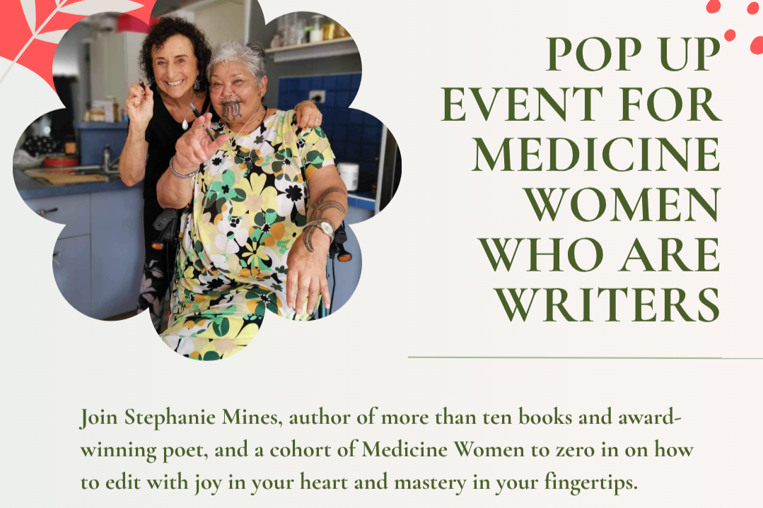 Medicine Women Who Are Writers: Editing Pop-Up Series