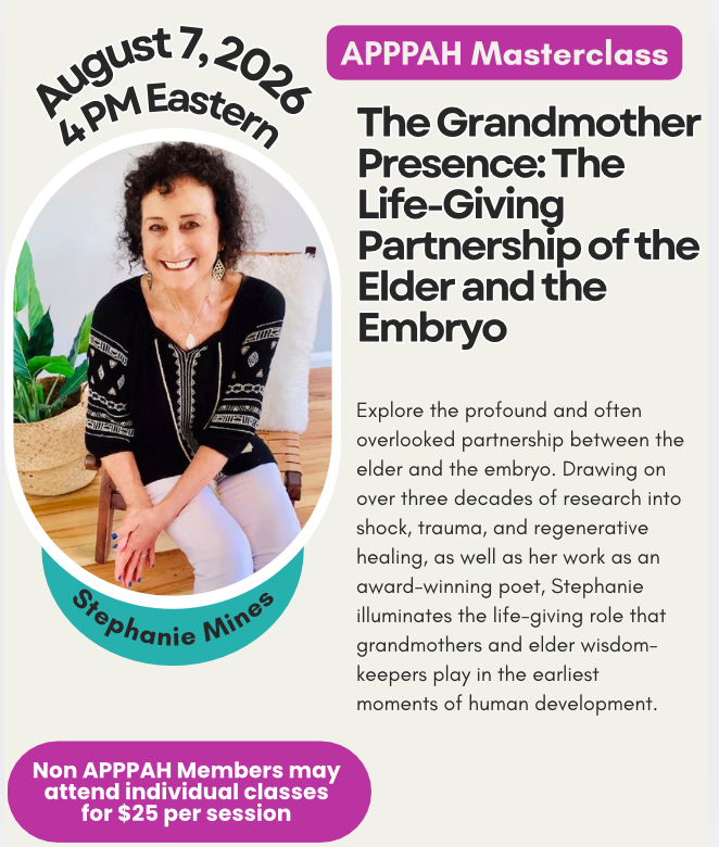 APPPAH Masterclass: The Grandmother Presence