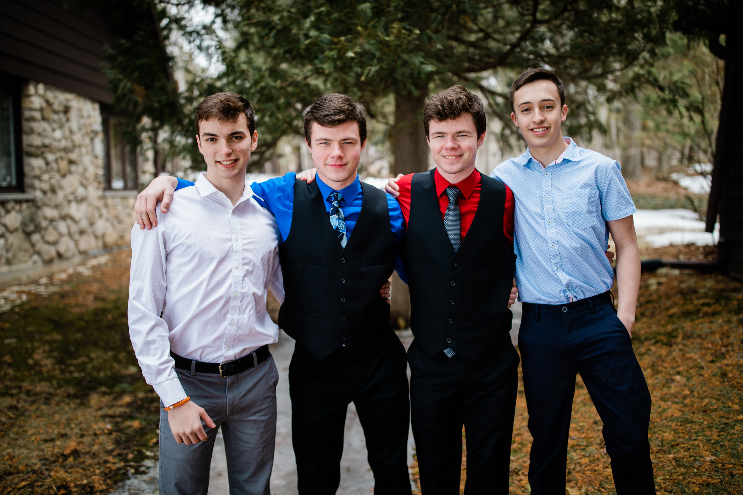 Twins High School Graduation Photography Session | Curtis and Bill