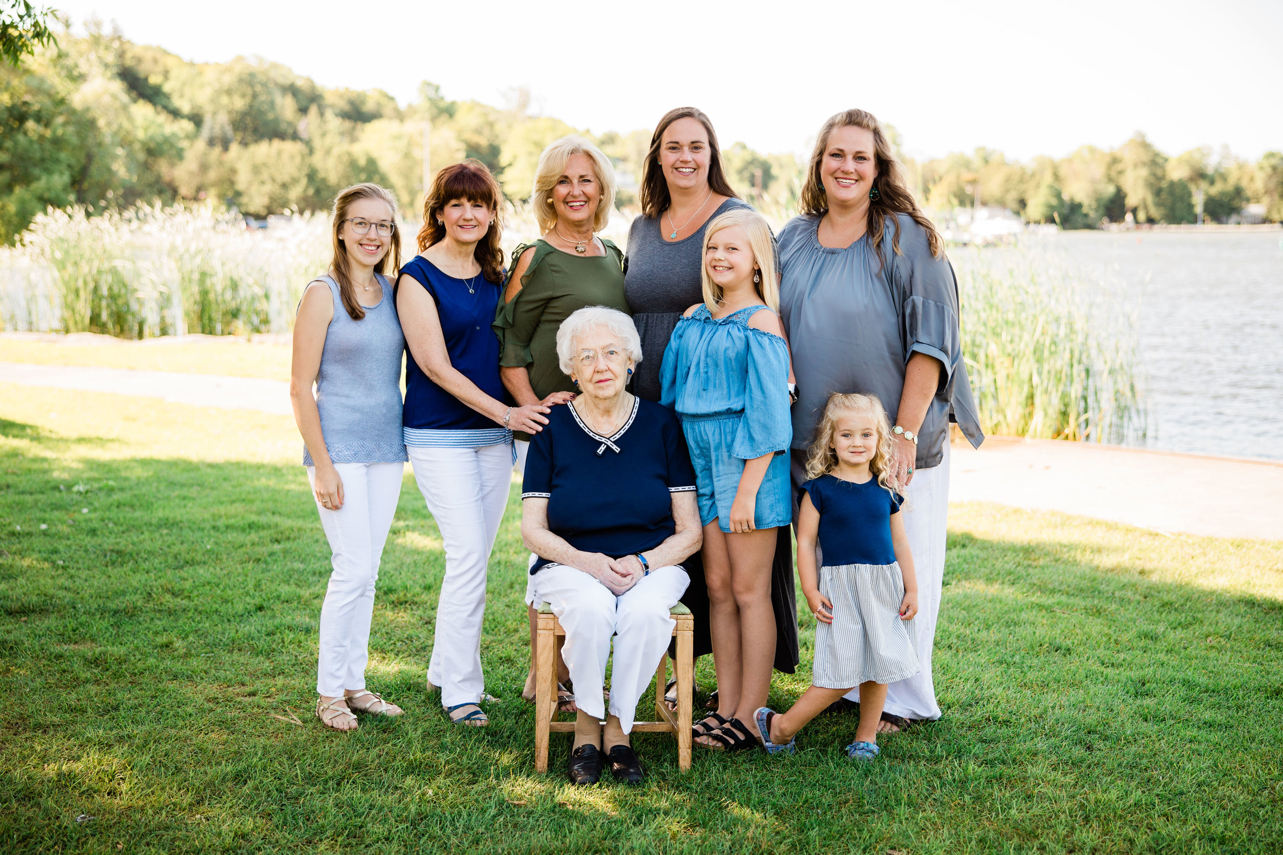 Four Generations of Women | All Over Ephraim Tandem Photography