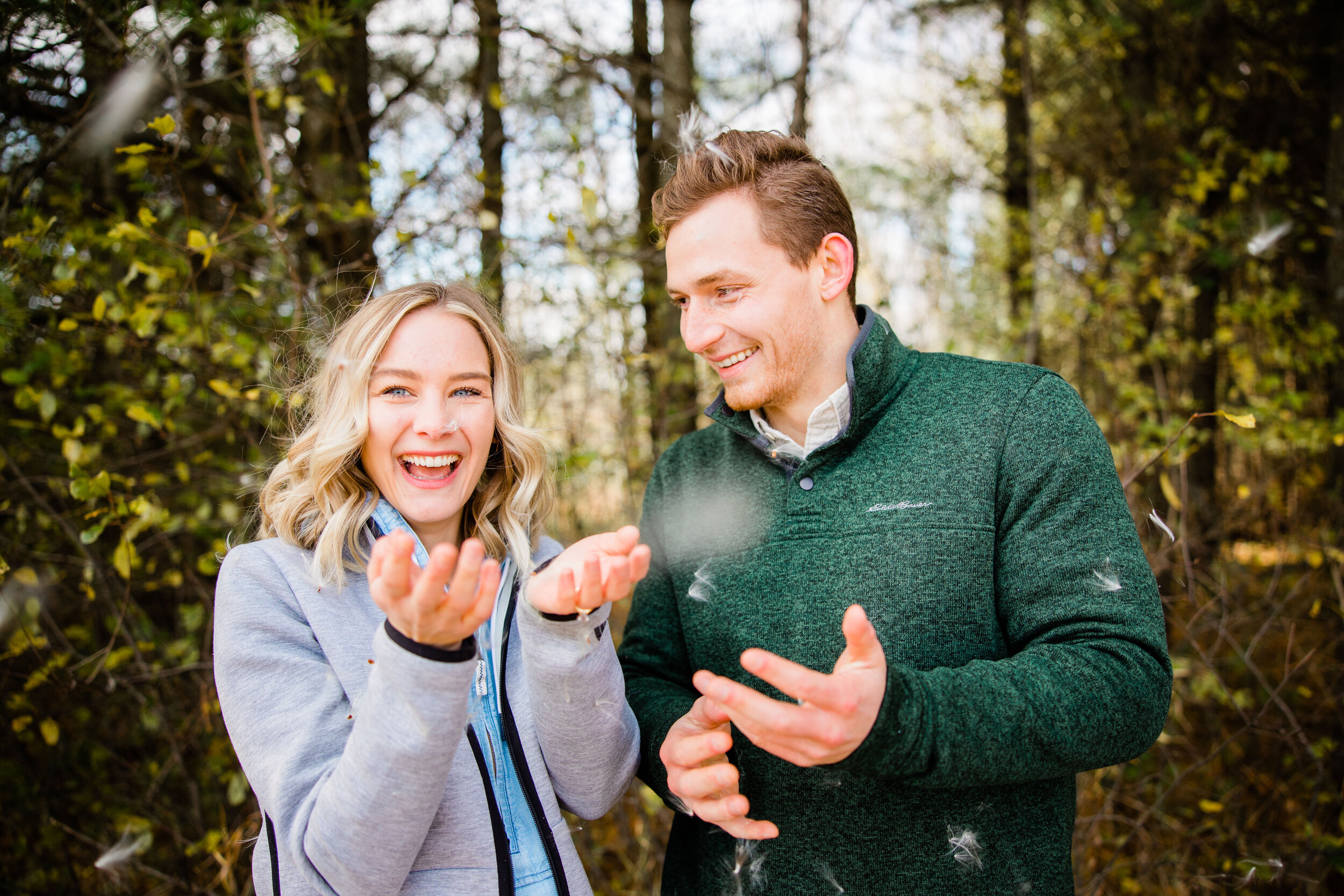 Sturgeon Bay's Crossroads at Big Creek | Ellen and Jon's Engagement Session