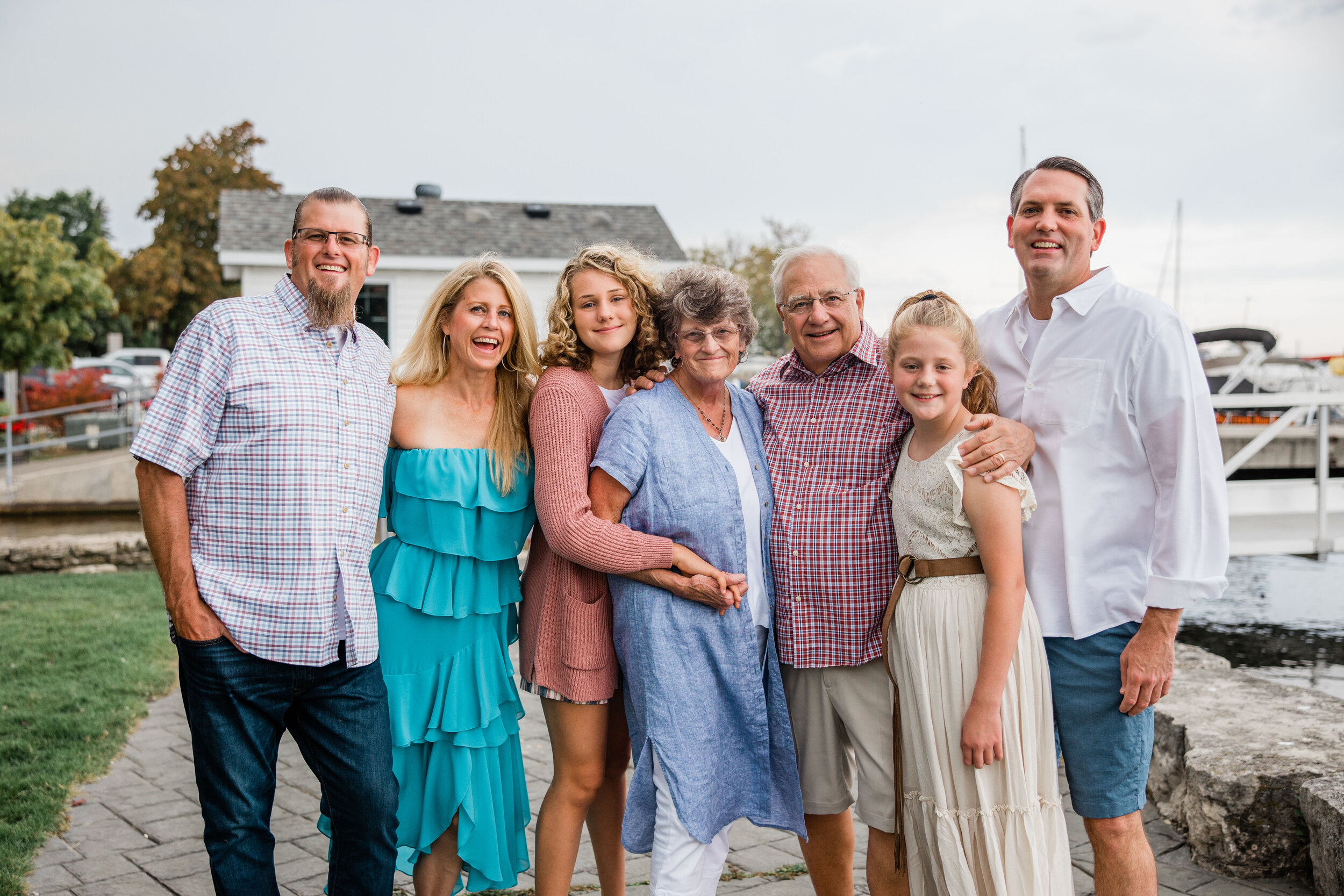 Fish Creek's Sunset Beach and Clark Park | A 50th Anniversary Photo Session