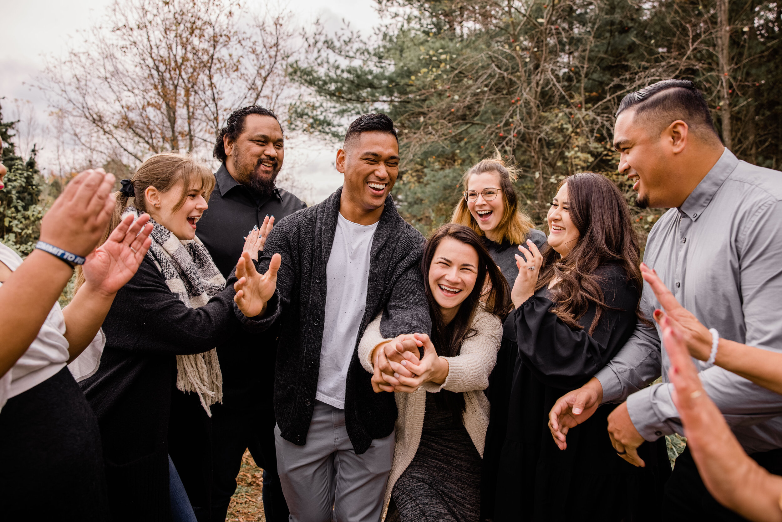 Crossroads at Big Creek | Newly Engaged Family Vacation