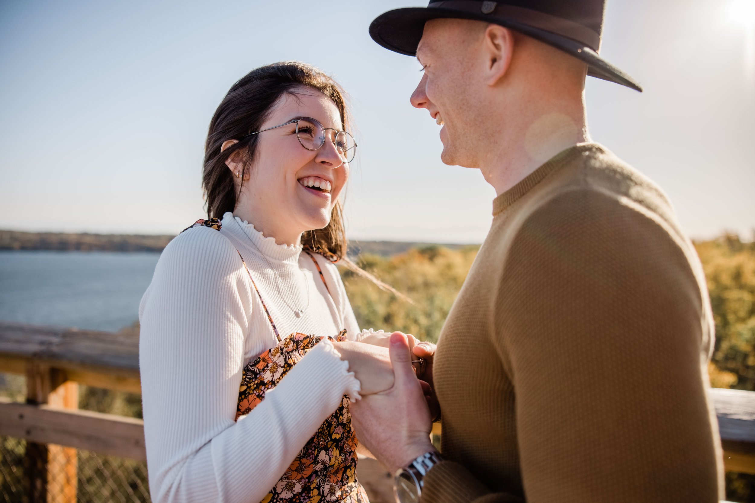 Peninsula State Park | Megan and Tom's Engagement Photos