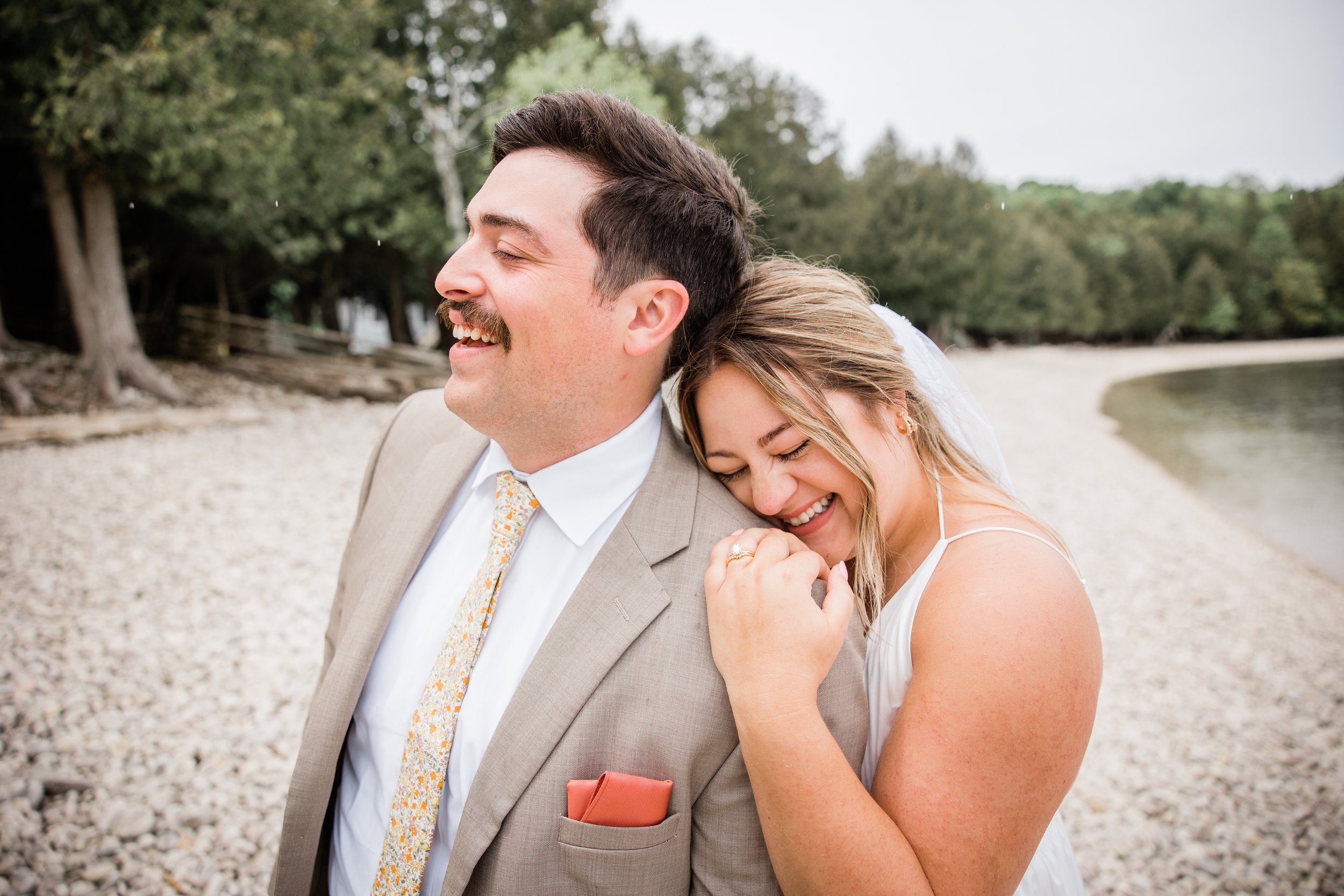 Washington Island Ferry | Mike and Lauren's Wedding Photography