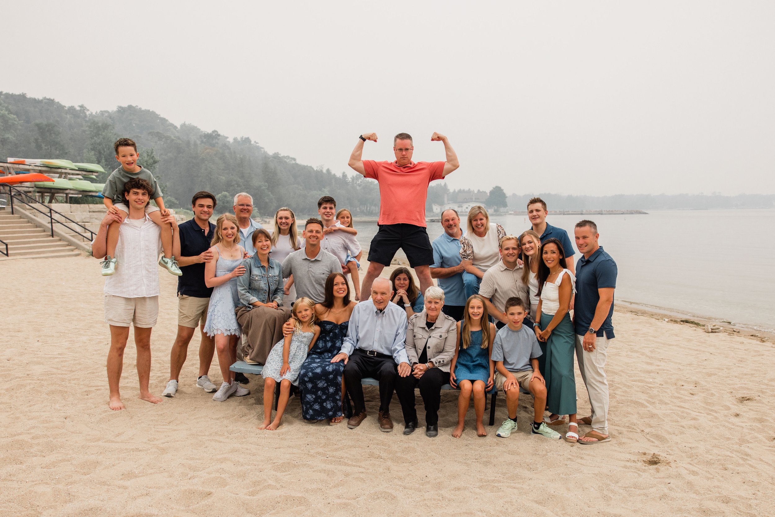 Egg Harbor Beach | Smoke on the Water
