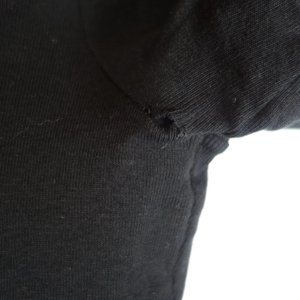 JEAN PAUL GAULTIER 黒 カットソー 長袖 モックネック JEAN PAUL