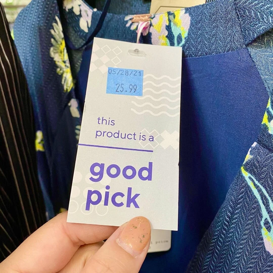 Goodwill Industries introduce the ‘Good Pick’ tag for clothing items in