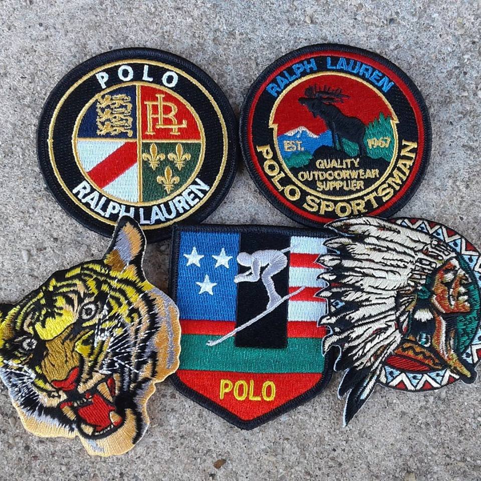 Designer Inspired Patches, Luxury Embroidered Patches