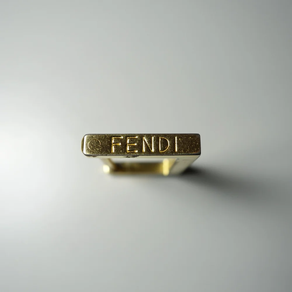 碧光 酒井 FENDI ベルト FFロゴズッ力柄ヴィンテージゴールド金具 DSC00773.JPG?format=1000w