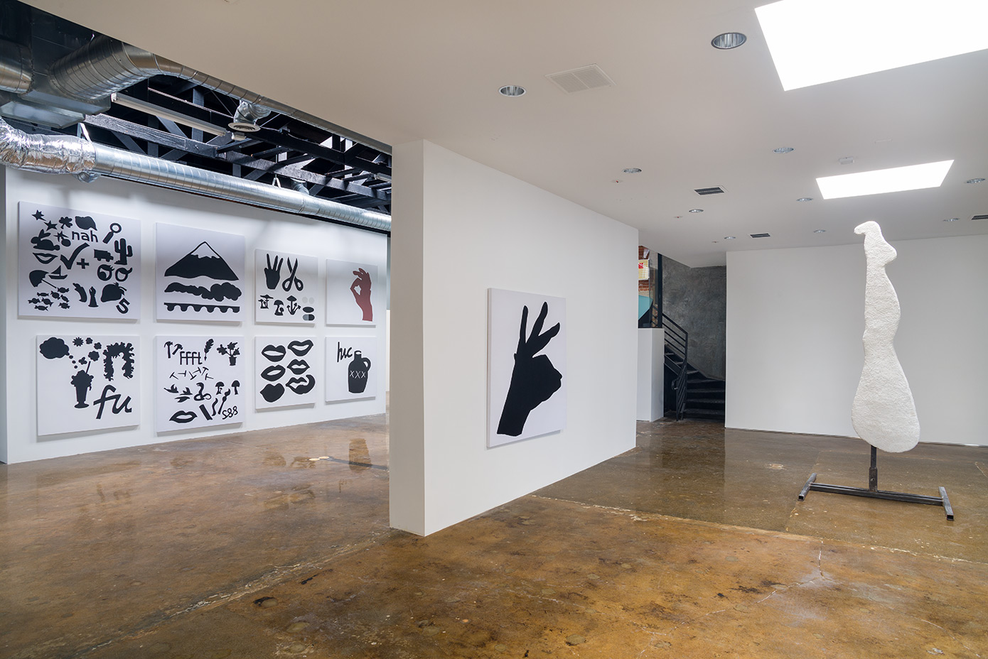 Drawings installation view at LAXART Los Angeles 2015