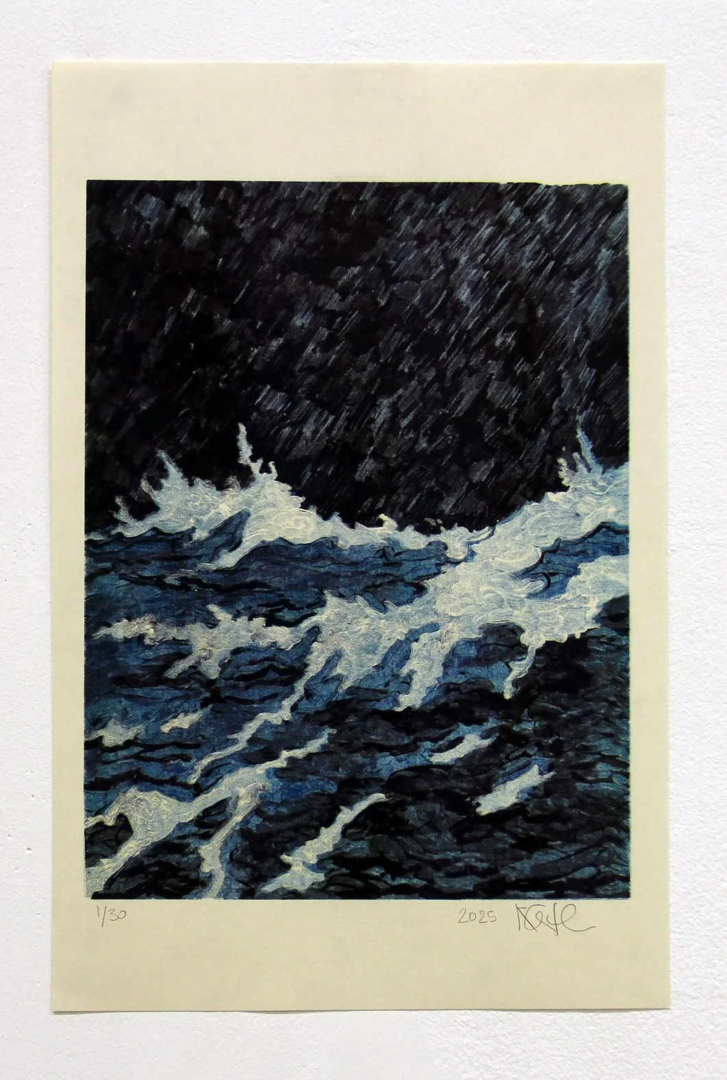   Winter Spring Summer Fall , 2025 is a new edition of Four 4-color Riso Prints available from my studio.  Please contact me directly for Information 