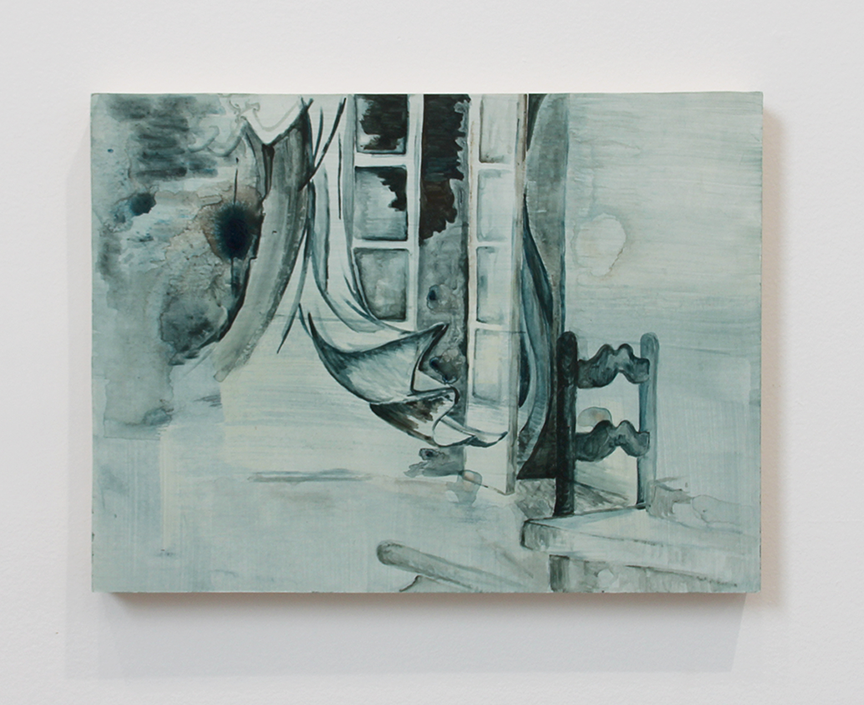  Window, 2024  acrylic on paper 