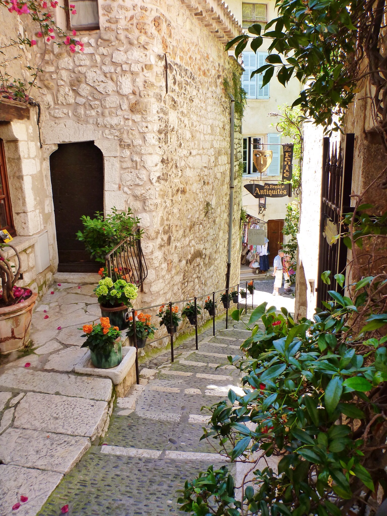 Another Staircase - St. Paul de Vence - Côte d'Azur - South of France (French Riviera)