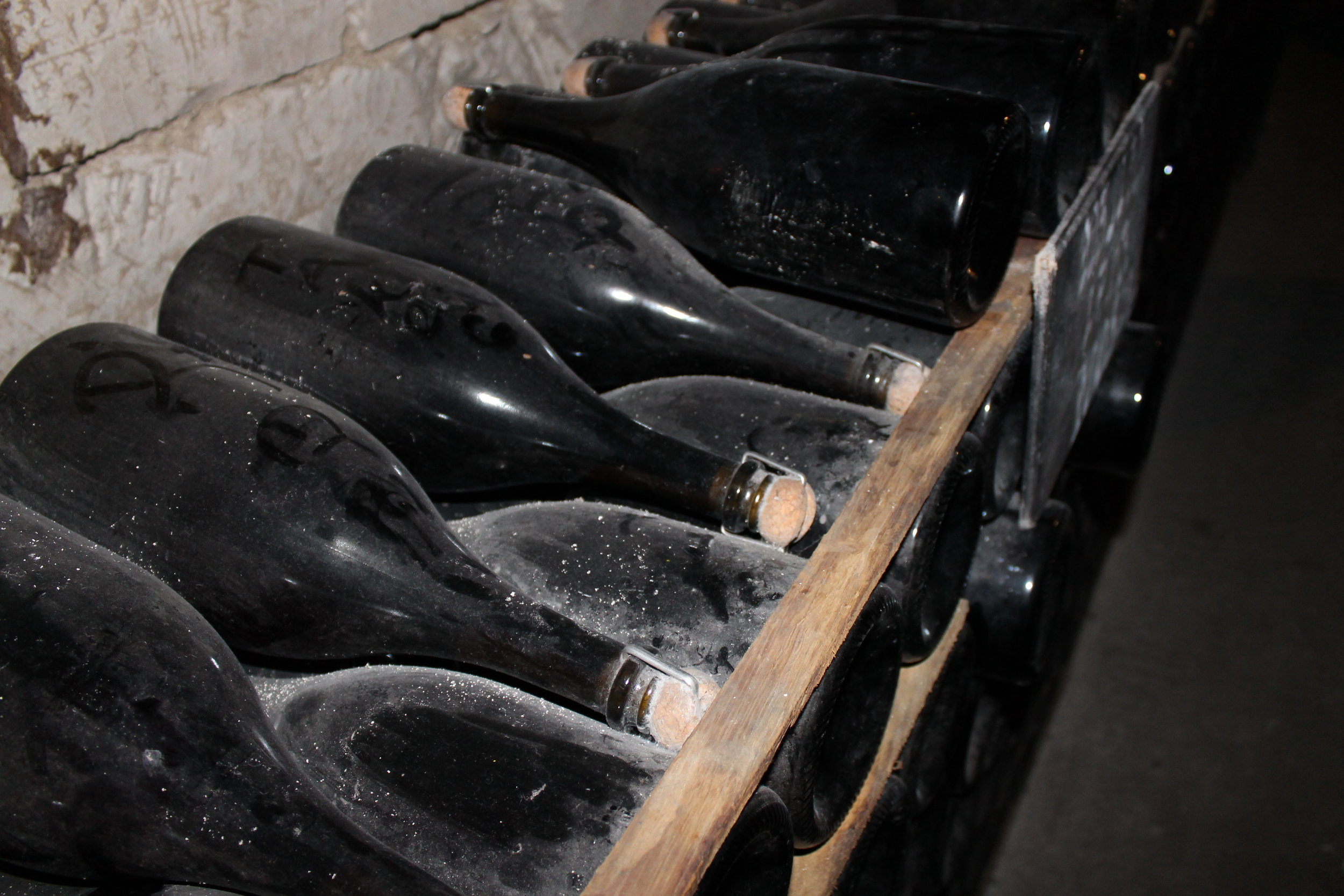 Moet et Chandon Old Bottle - Winery Visit - Champagne Region - Epernay - France