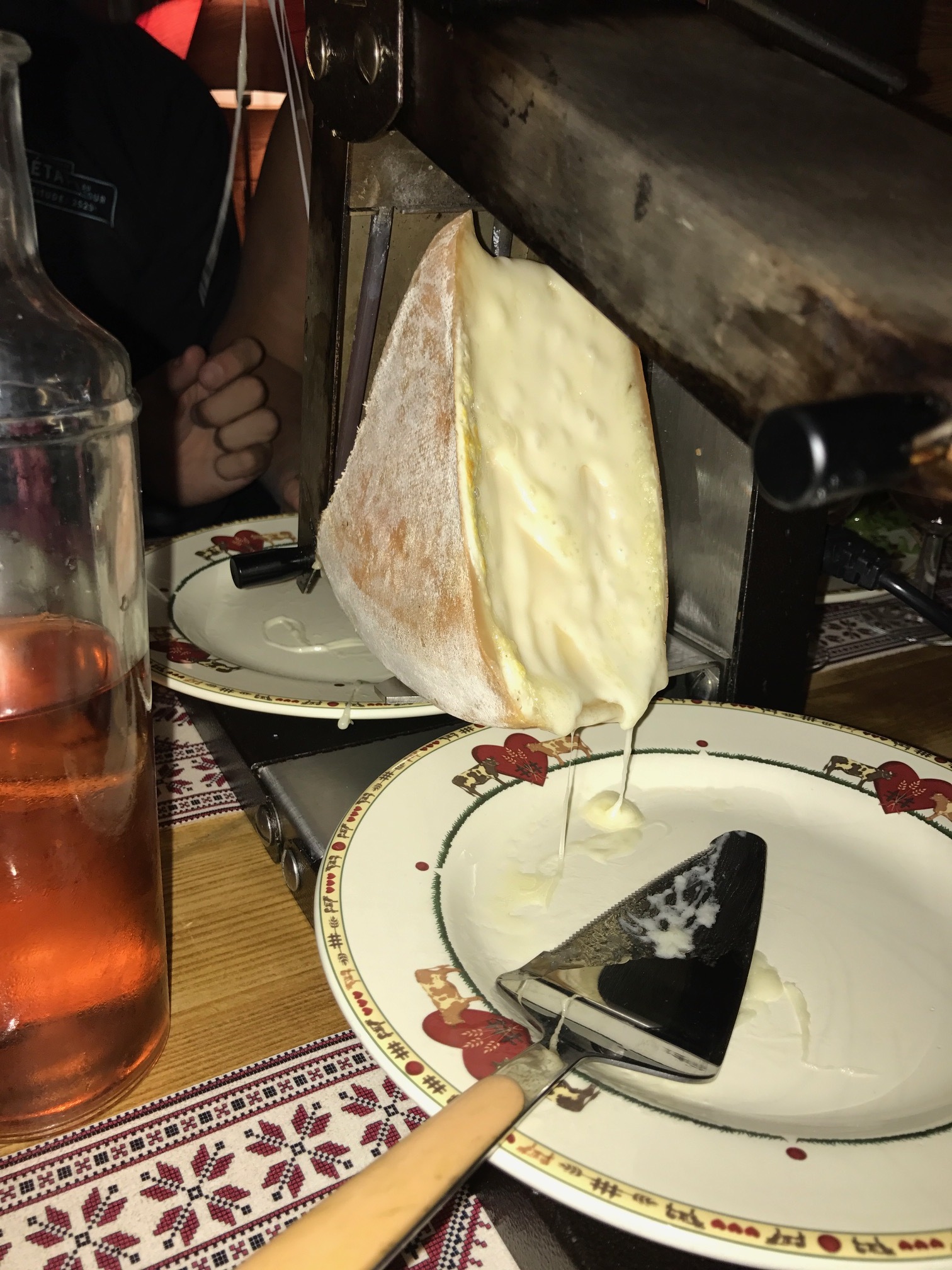 Traditional Raclette Cheese - Briançon - French Alps - France