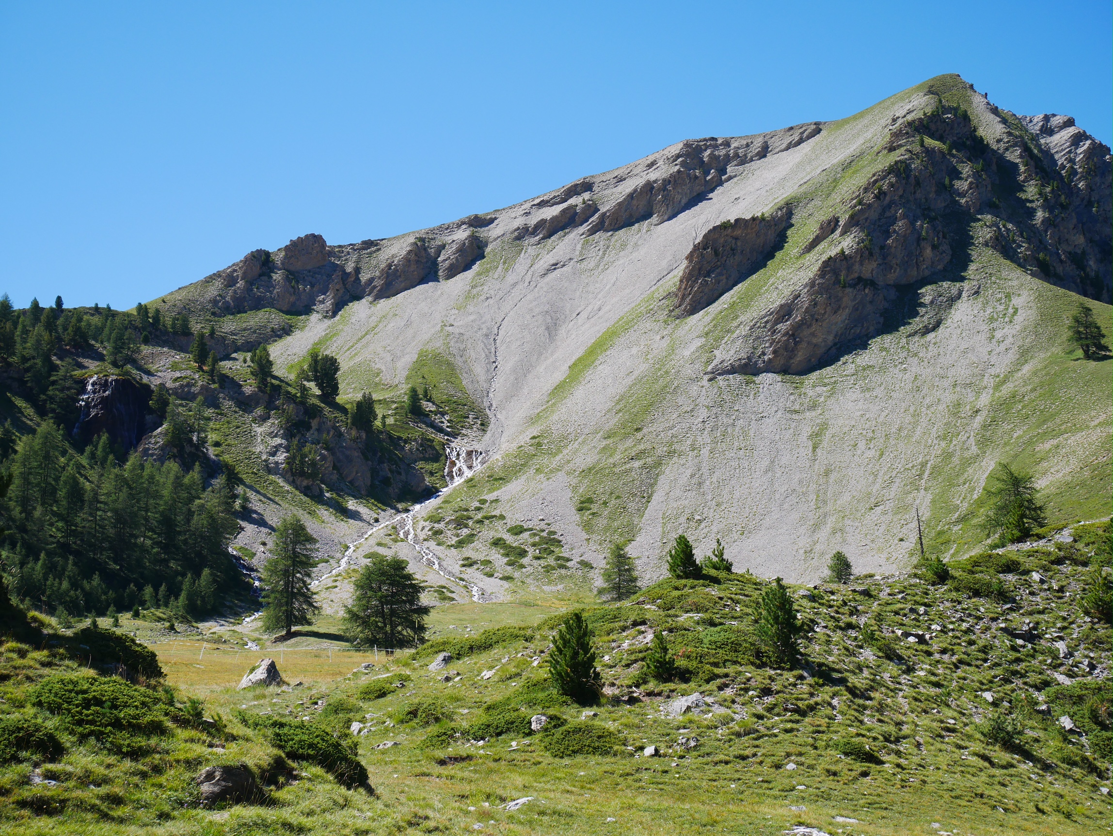 Mountain Views during Hike to Lac Sainte-Anne - French Alps - France