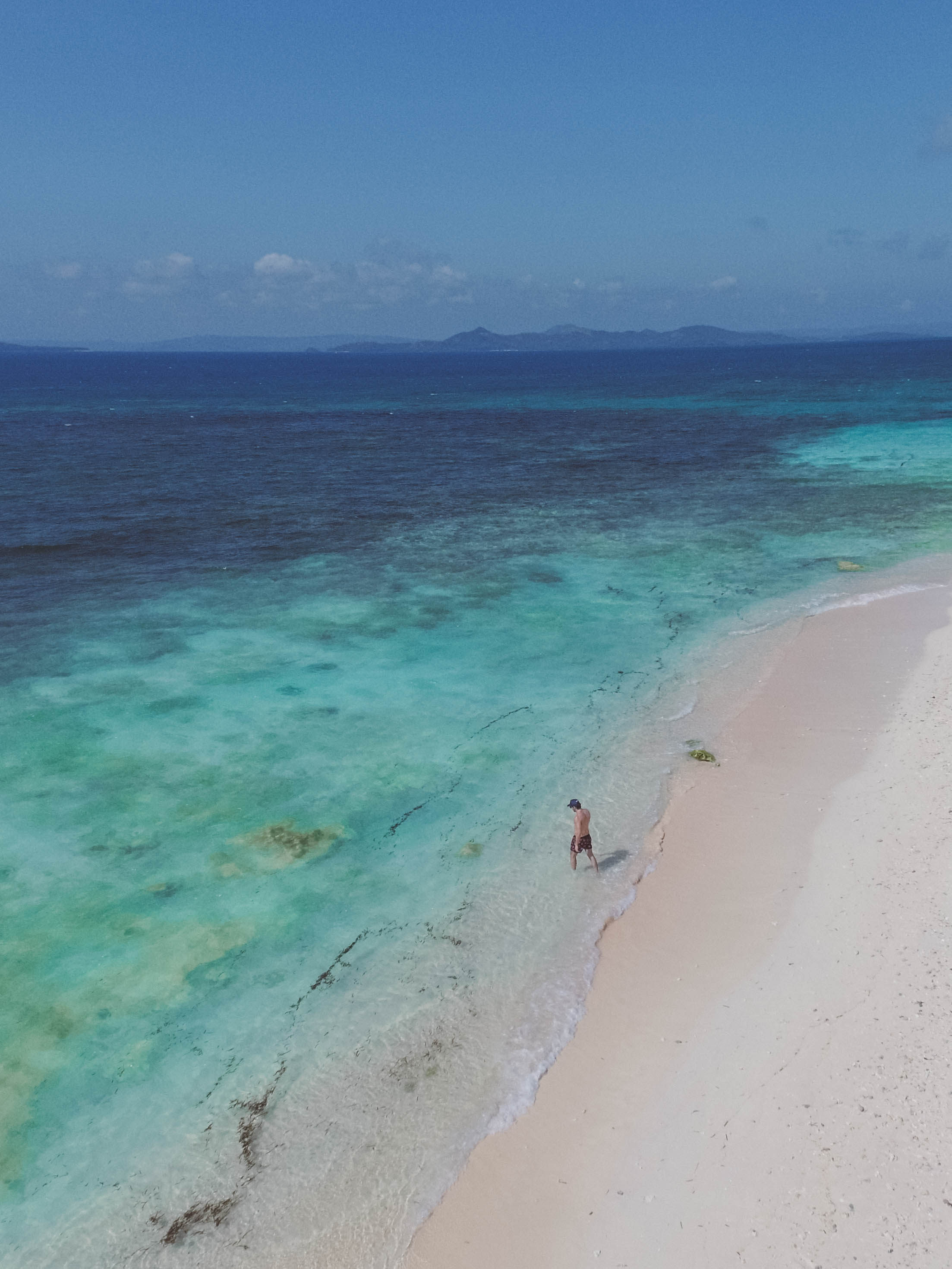 Drone Views - Naked Island - Siargao - Philippines