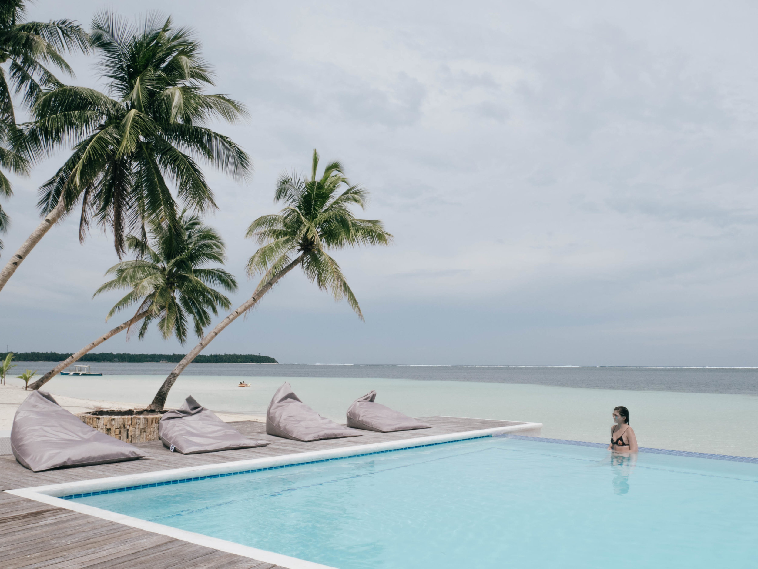The Pool - Isla Cabana Beach Resort - General Luna - Siargao Island - Philippines