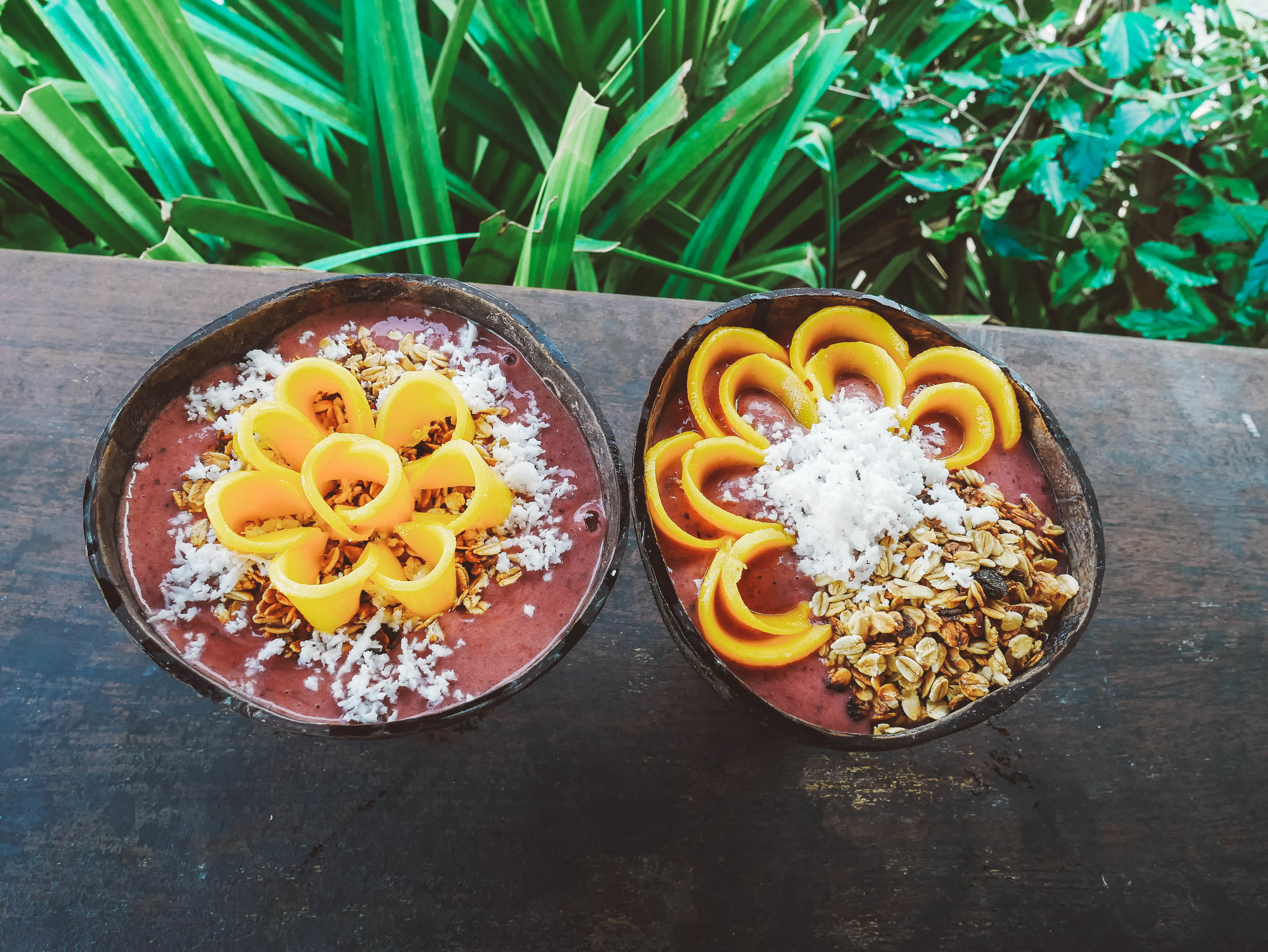 Smoothie Bowls @ Shaka - General Luna - Siargao Island - Philippines