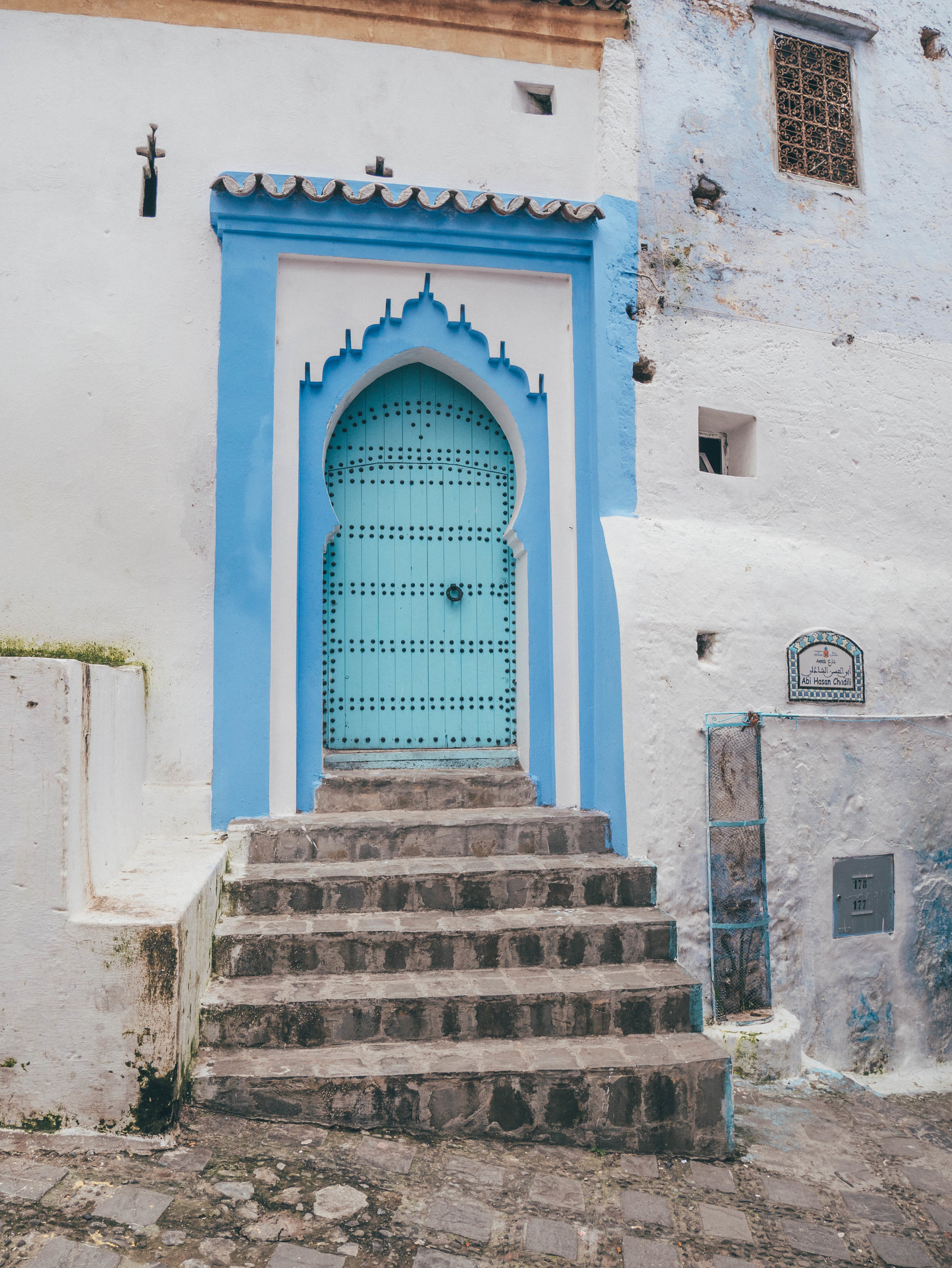 White &amp; Blue, What a change! - Chefchaouen - Morocco