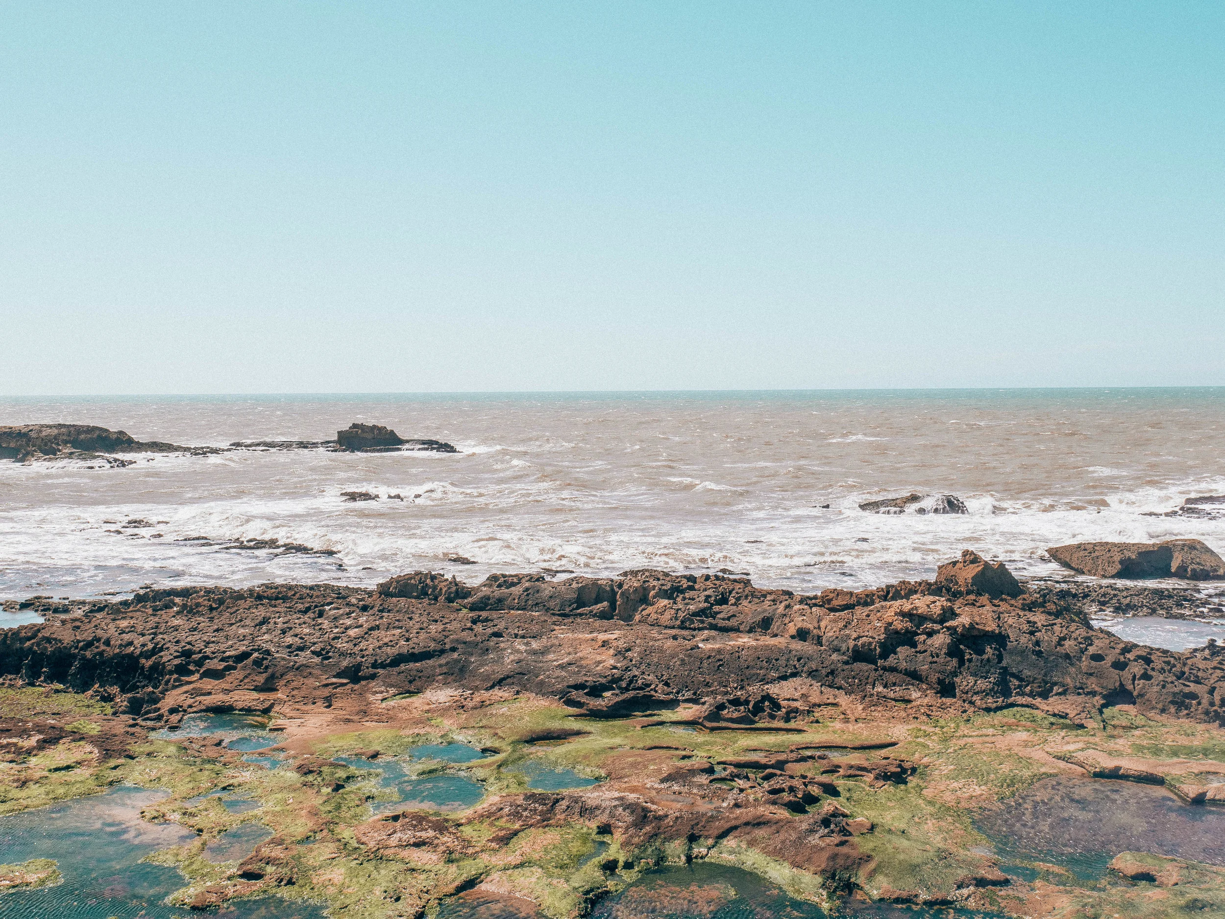 The Atlantic Ocean - City Walls - Essaouira - Morocco