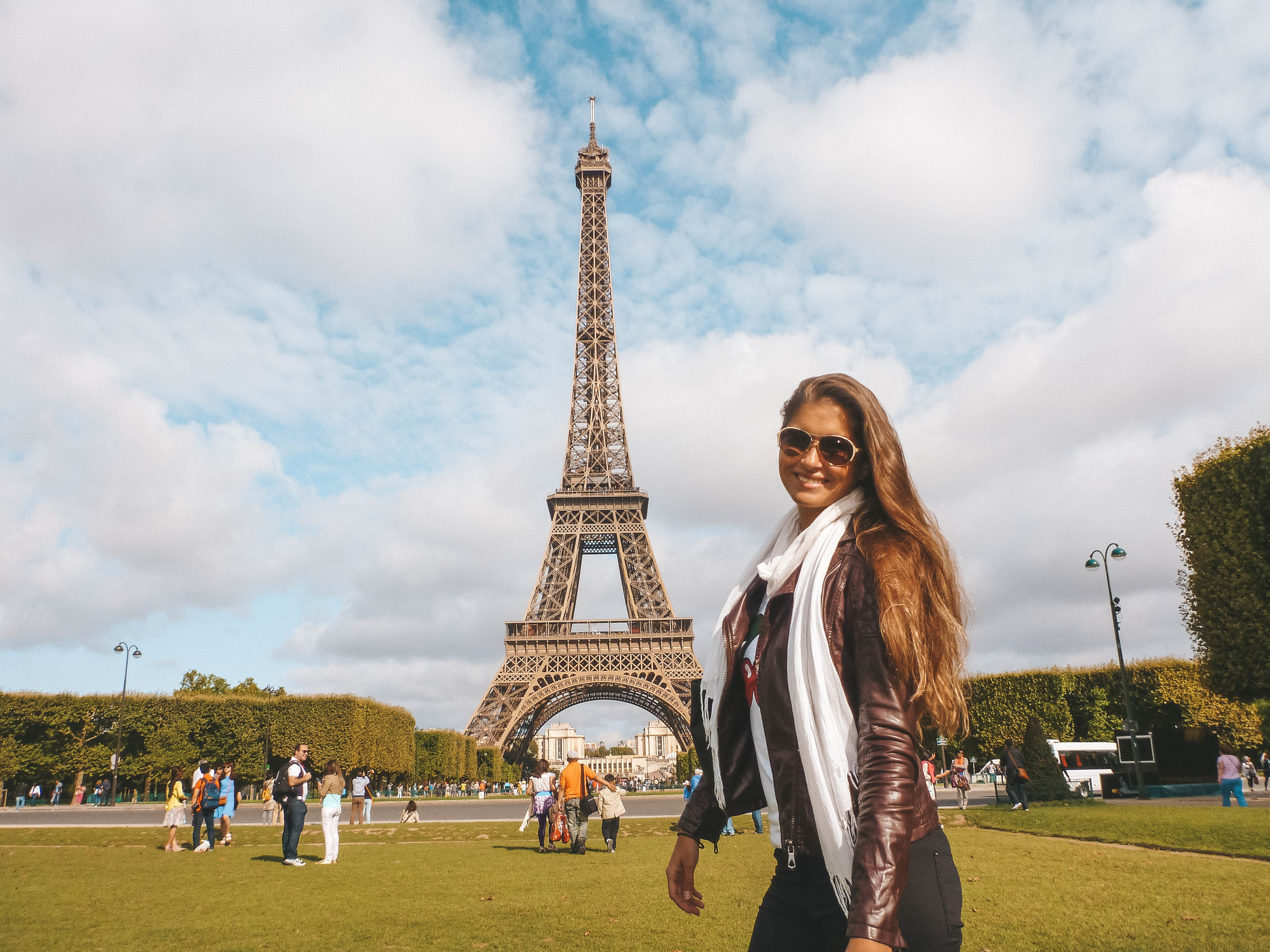 Me in Champs-de-Mars - Eiffel Tower / Tour Eiffel - Paris - France