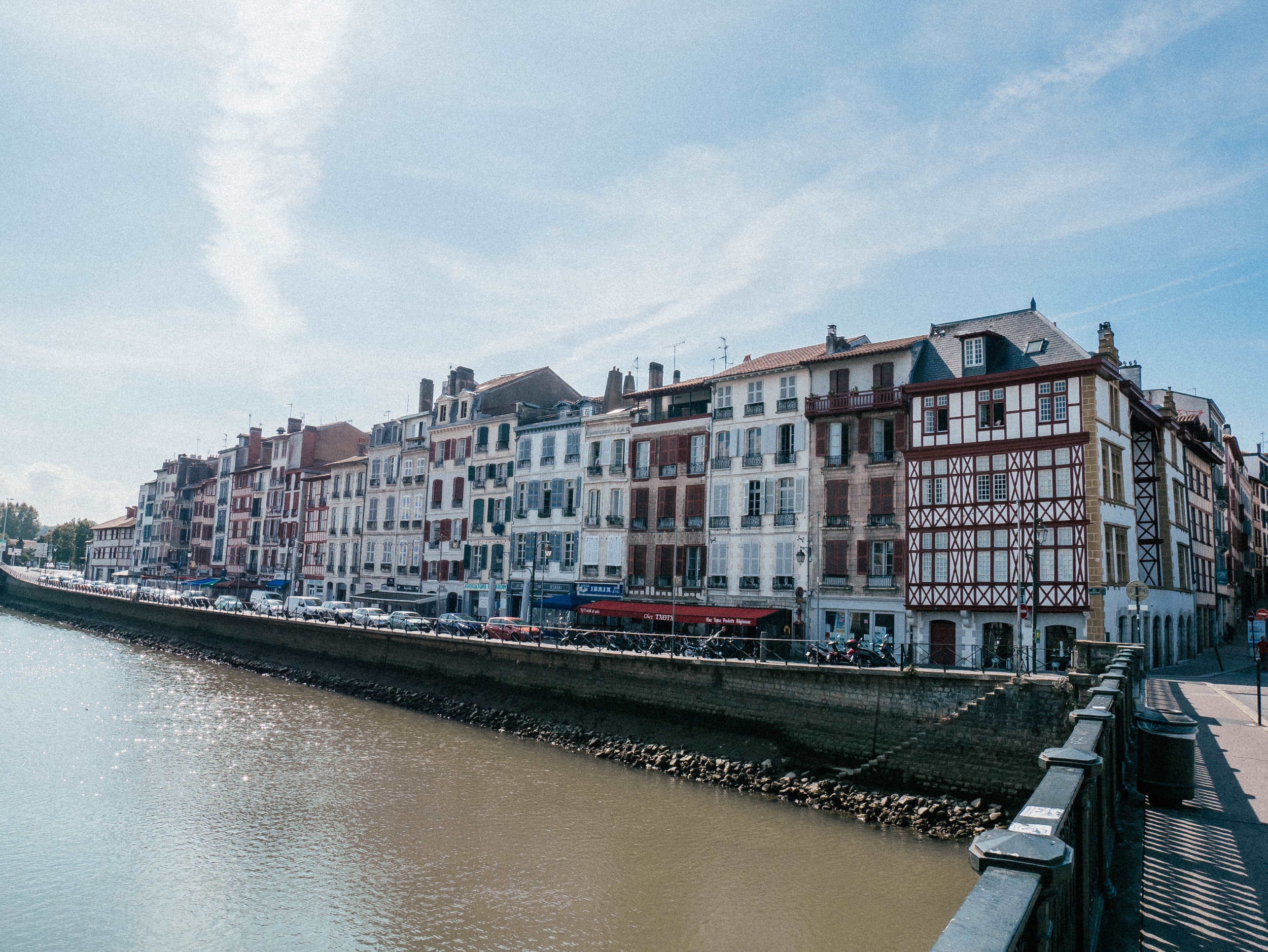 Along the river - Bayonne - Basque Country - France