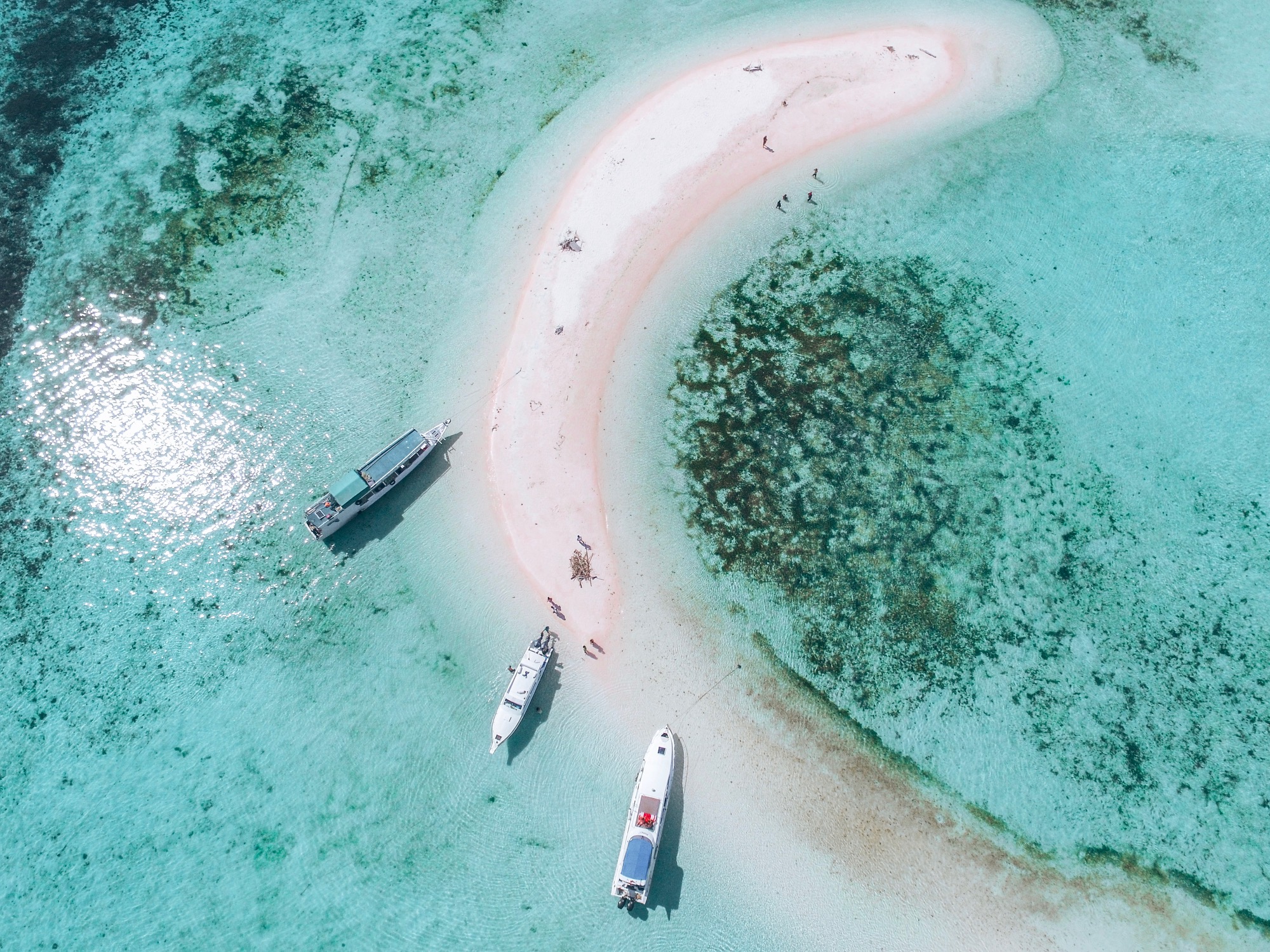 Taka Makassar DJI Drone Shot - Komodo Island - Flores - Indonesia
