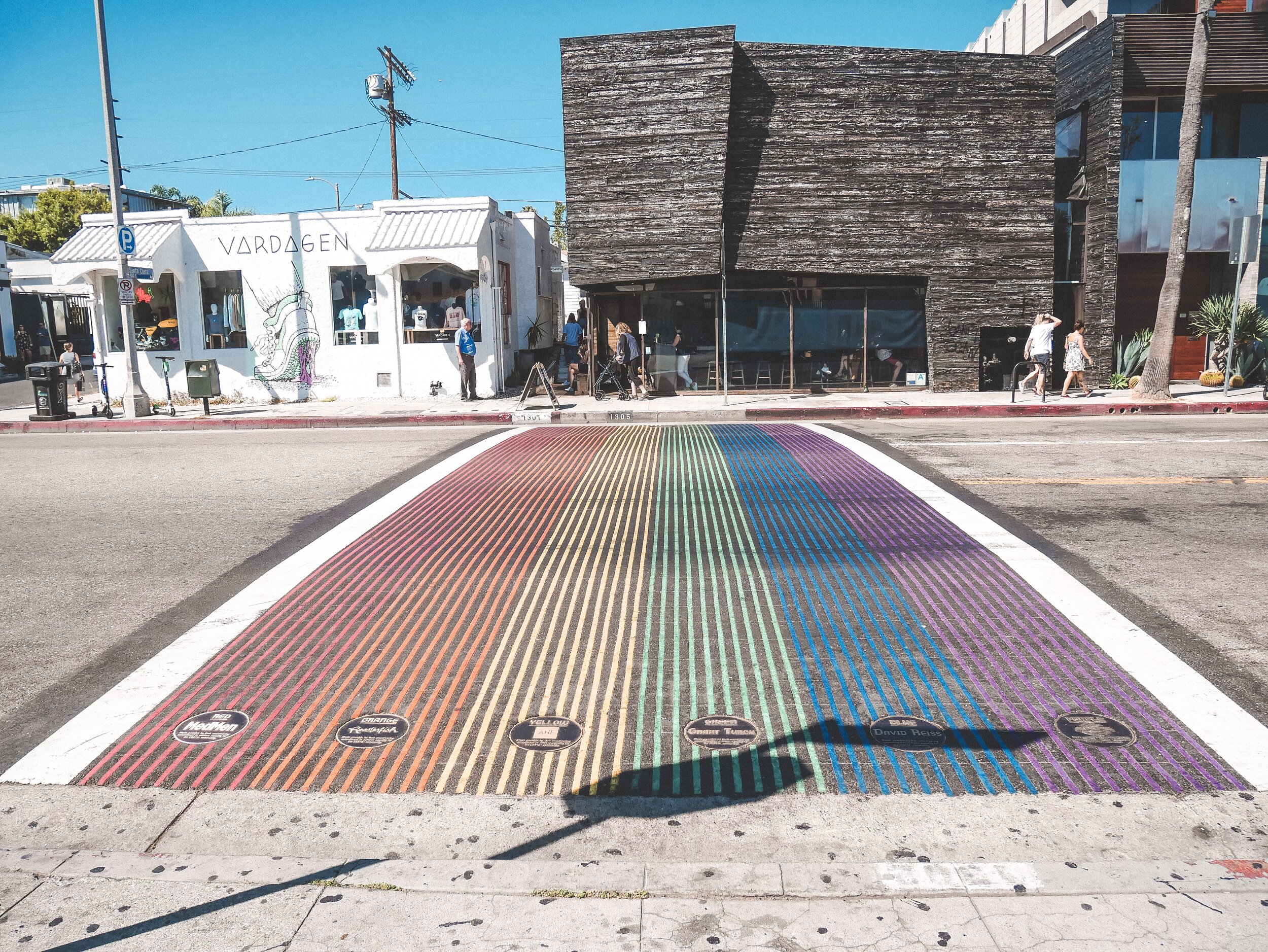 Abbott Kinney Rainbow  - Los Angeles - California - United States (USA)