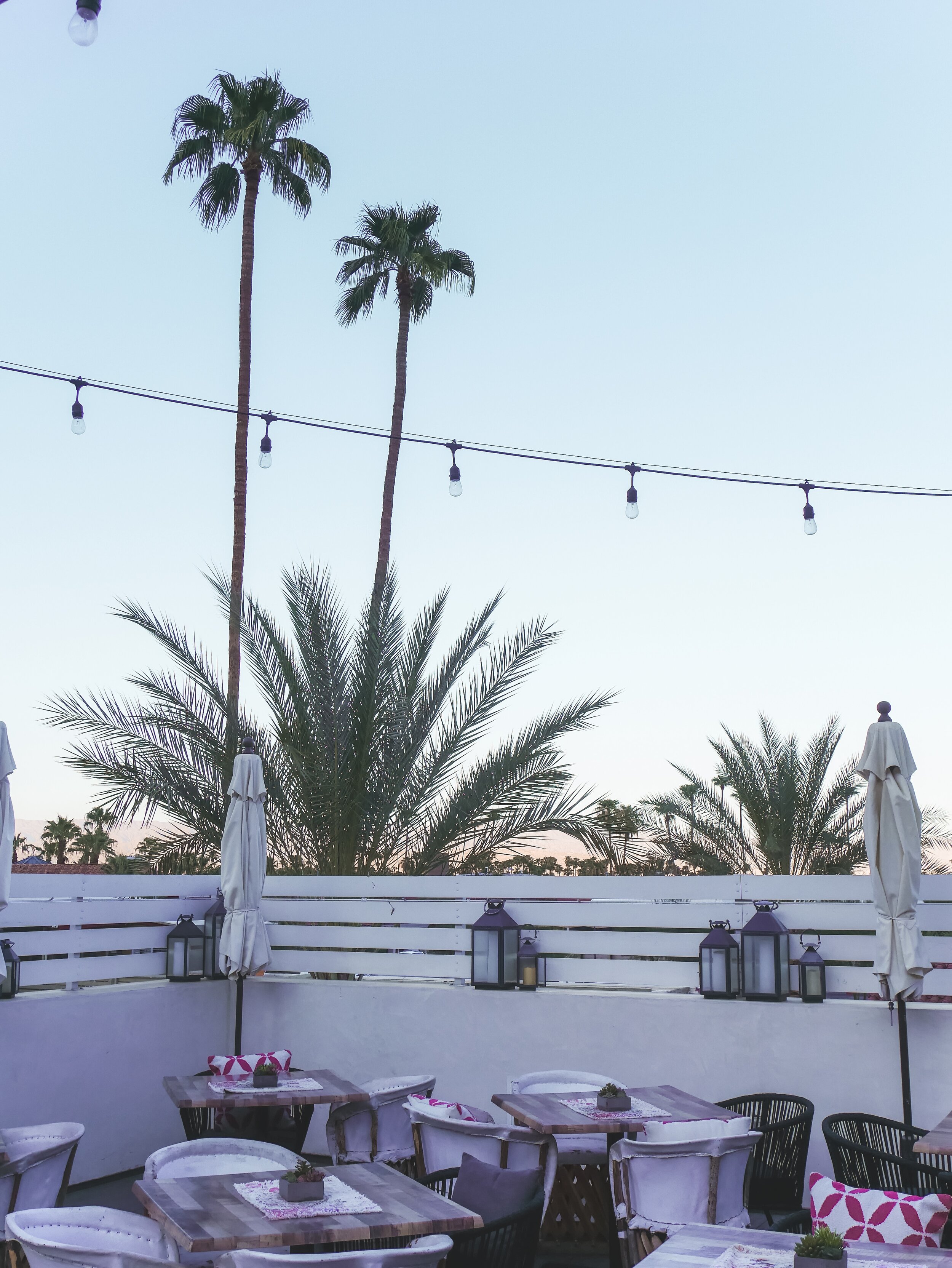 Azucar Restaurant Rooftop Terrasse, Palm Springs - California - United States (USA)