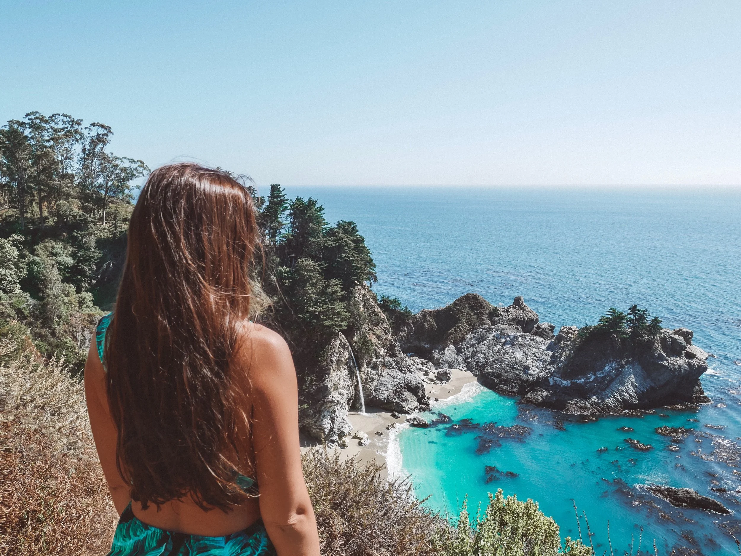 Driving Along the Pacific Coast Highway