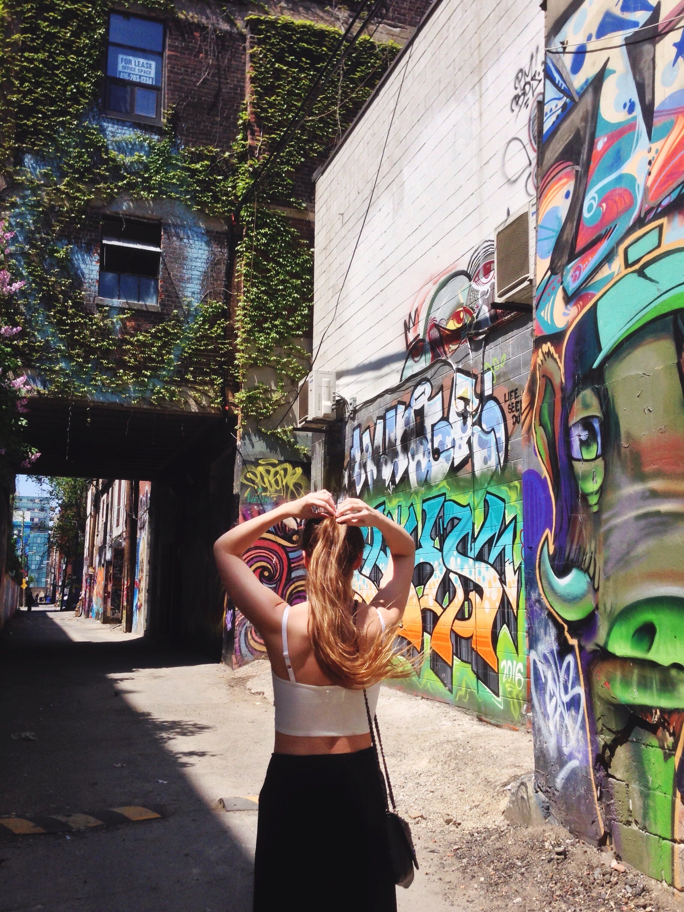 Graffiti Alley - Queen West - Toronto, Ontario, Canada