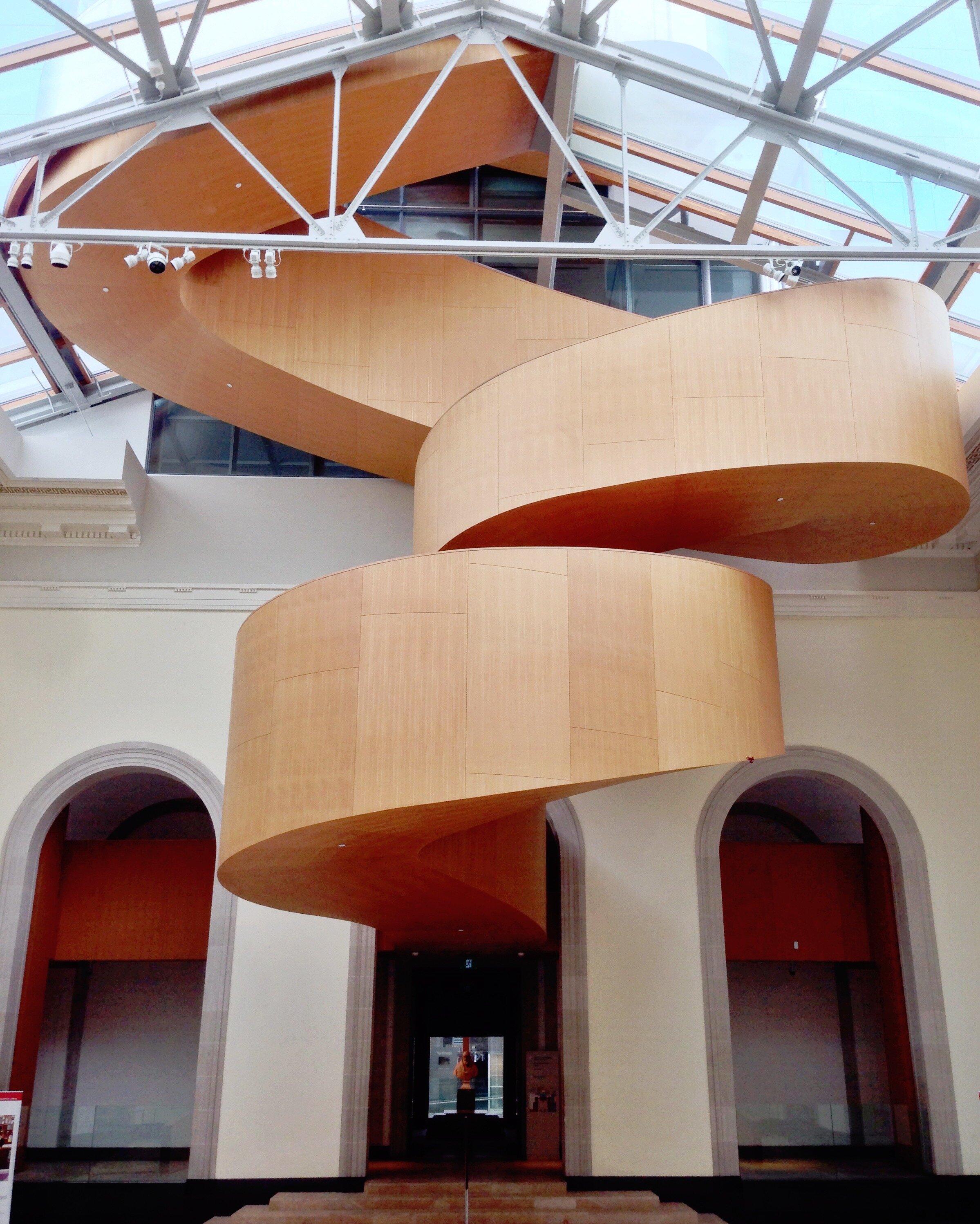 Art Gallery of Ontario (AGO) Spiral Staircase - Toronto, Ontario, Canada