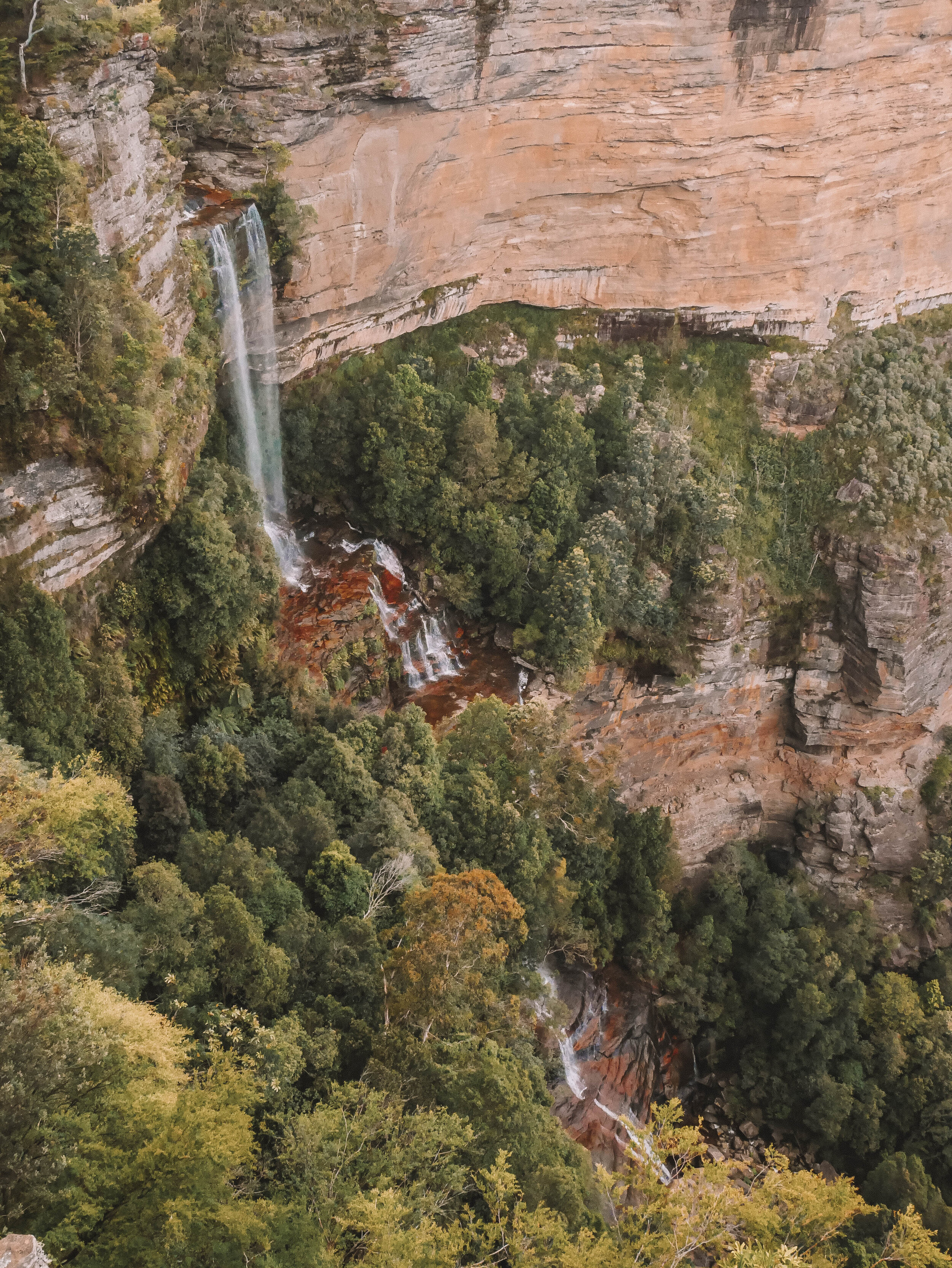 Katoomba Falls seen from above - Blue Mountains - New South Wales (NSW) - Australia